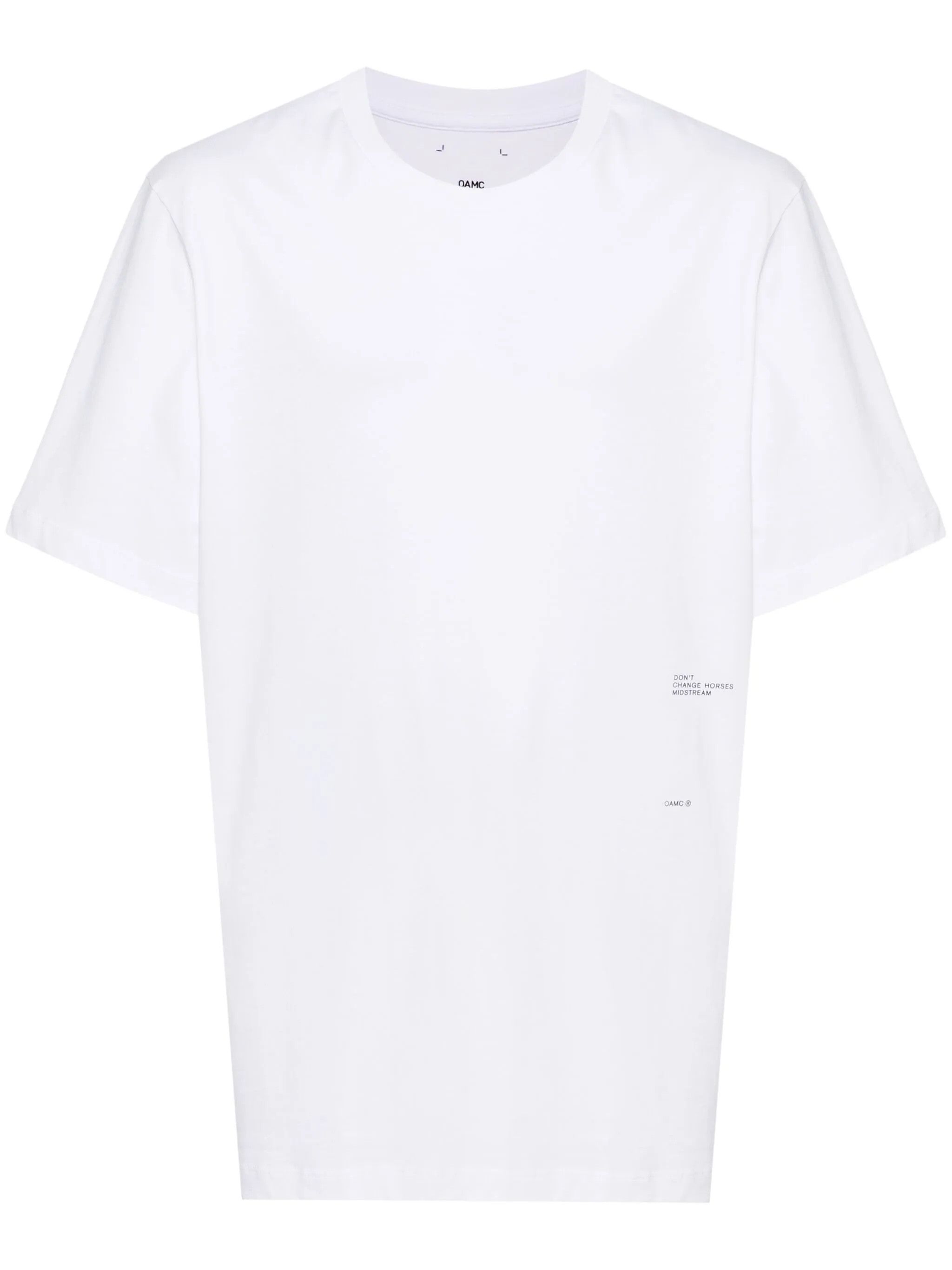 OAMC o1y0225 Crewneck T-Shirt in White Size US XL / EU 56 / 4 - 1 Thumbnail