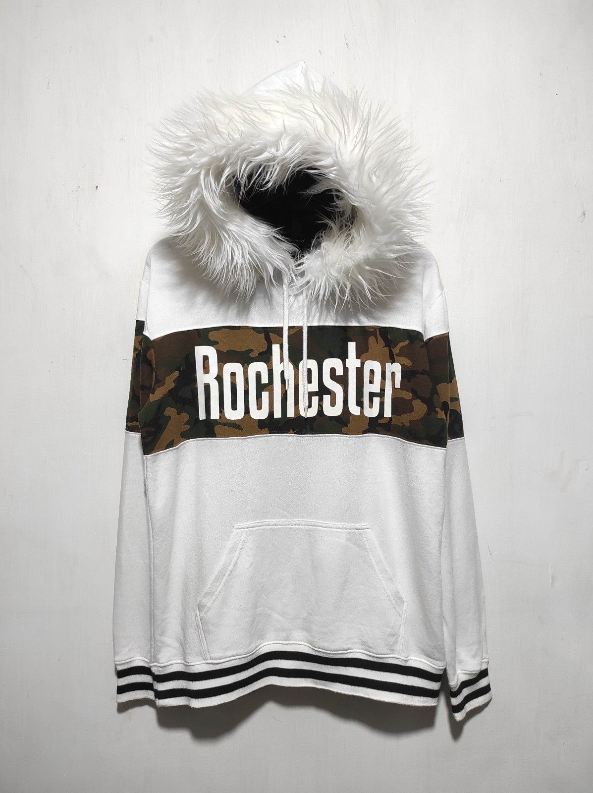 Japanese Brand Junior Sweet Camo fur hoodie ifsix LGB style Size US L / EU 52-54 / 3 - 2 Thumbnail