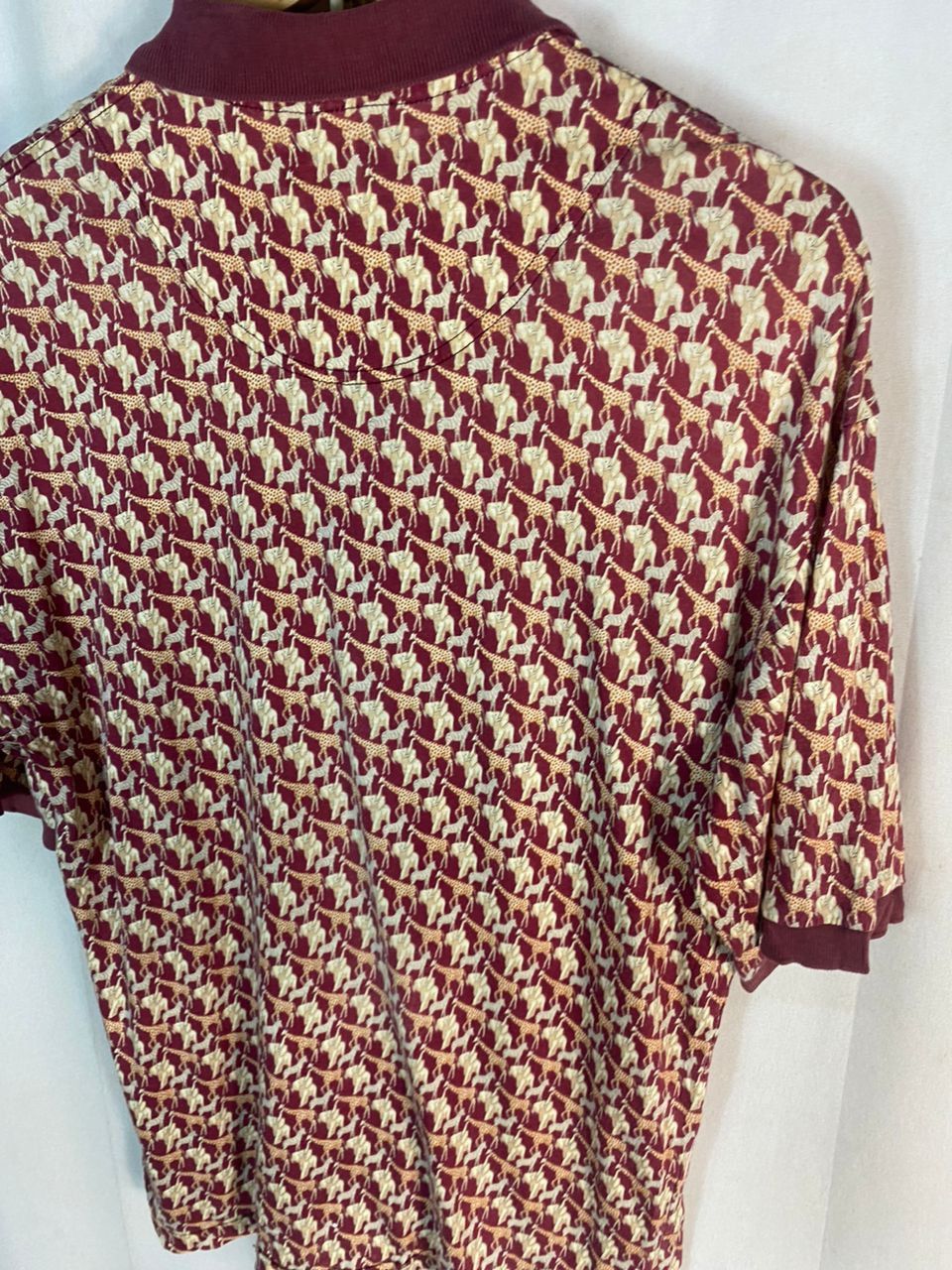 Vintage Vintage hunting world fullprint polo shirt Size US M / EU 48-50 / 2 - 8 Thumbnail