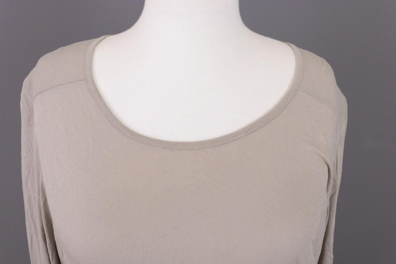 Oscar De La Renta Oska Beige Lagenlook Relaxed Pullover Top Size 2 / M Size XS / US 0-2 / IT 36-38 - 3 Thumbnail