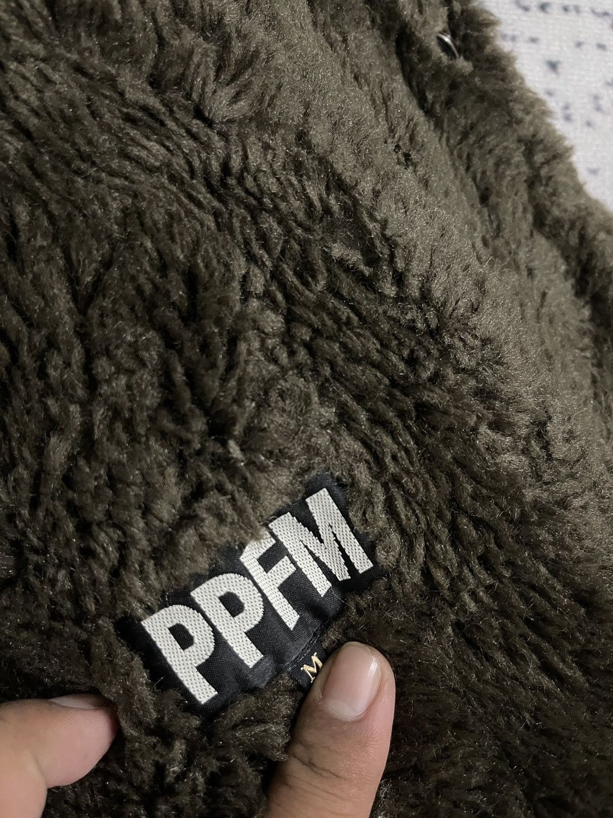 PPFM PPFM Faux Fur Denim Jacket Size US M / EU 48-50 / 2 - 14 Thumbnail