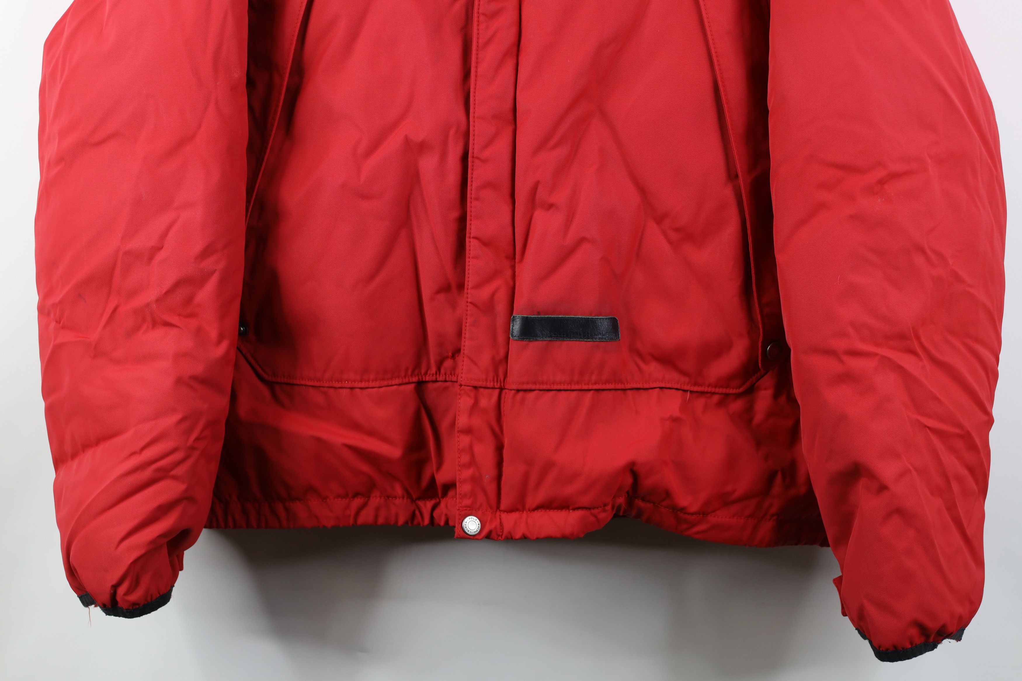 Ralph Lauren Vintage 90s Ralph Lauren Duck Down Puffer Bomber Jacket Red Size US XXL / EU 58 / 5 - 3 Thumbnail