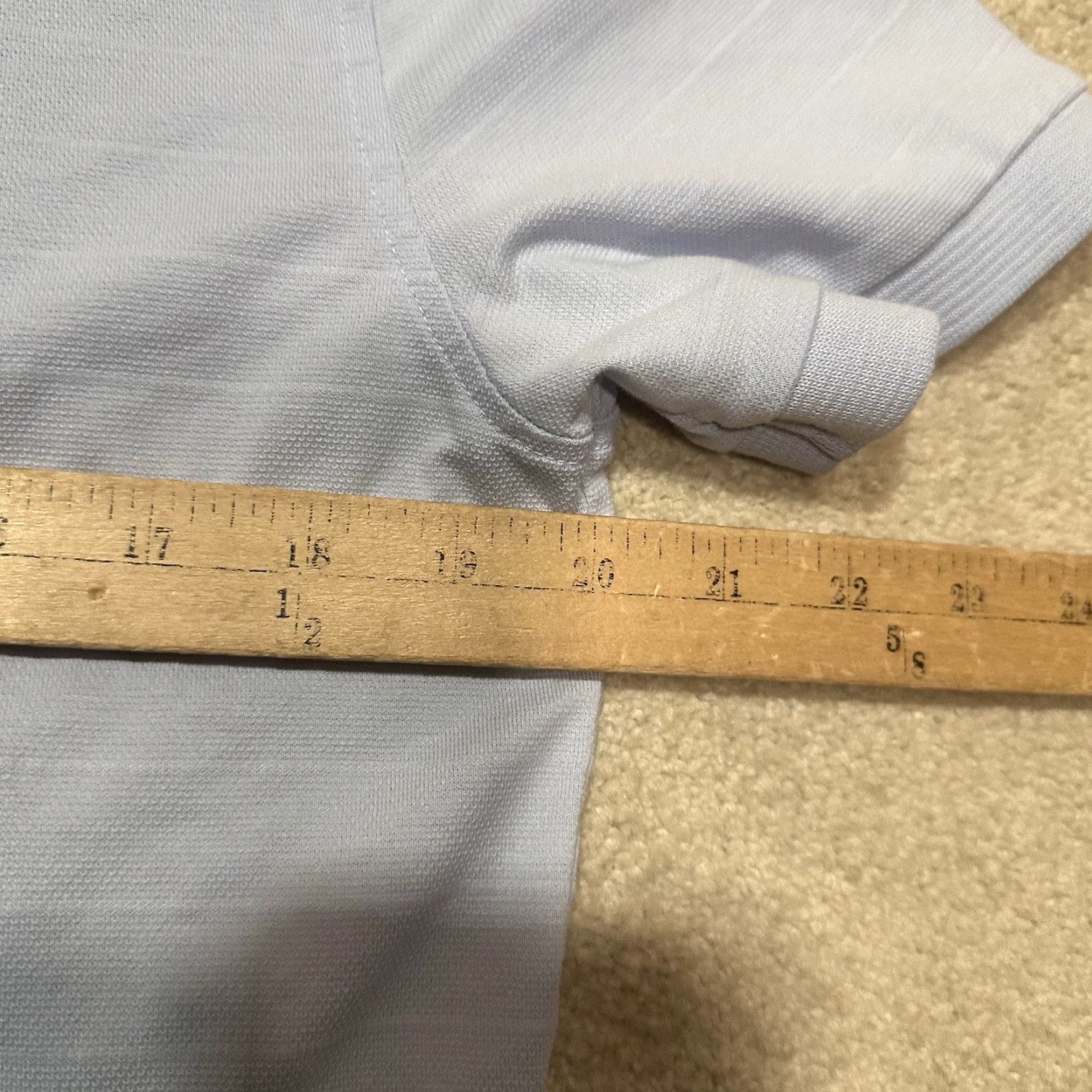 Charles Tyrwhitt Charles Tyrwhitt Polo Shirt Mens M Blue 1/4 Zip Knit Short Sleeve Regular Cotton Button-Down Preppy Outdoor Outdoor, Golf Hiking Travel Causal Size US M / EU 48-50 / 2 - 6 Thumbnail