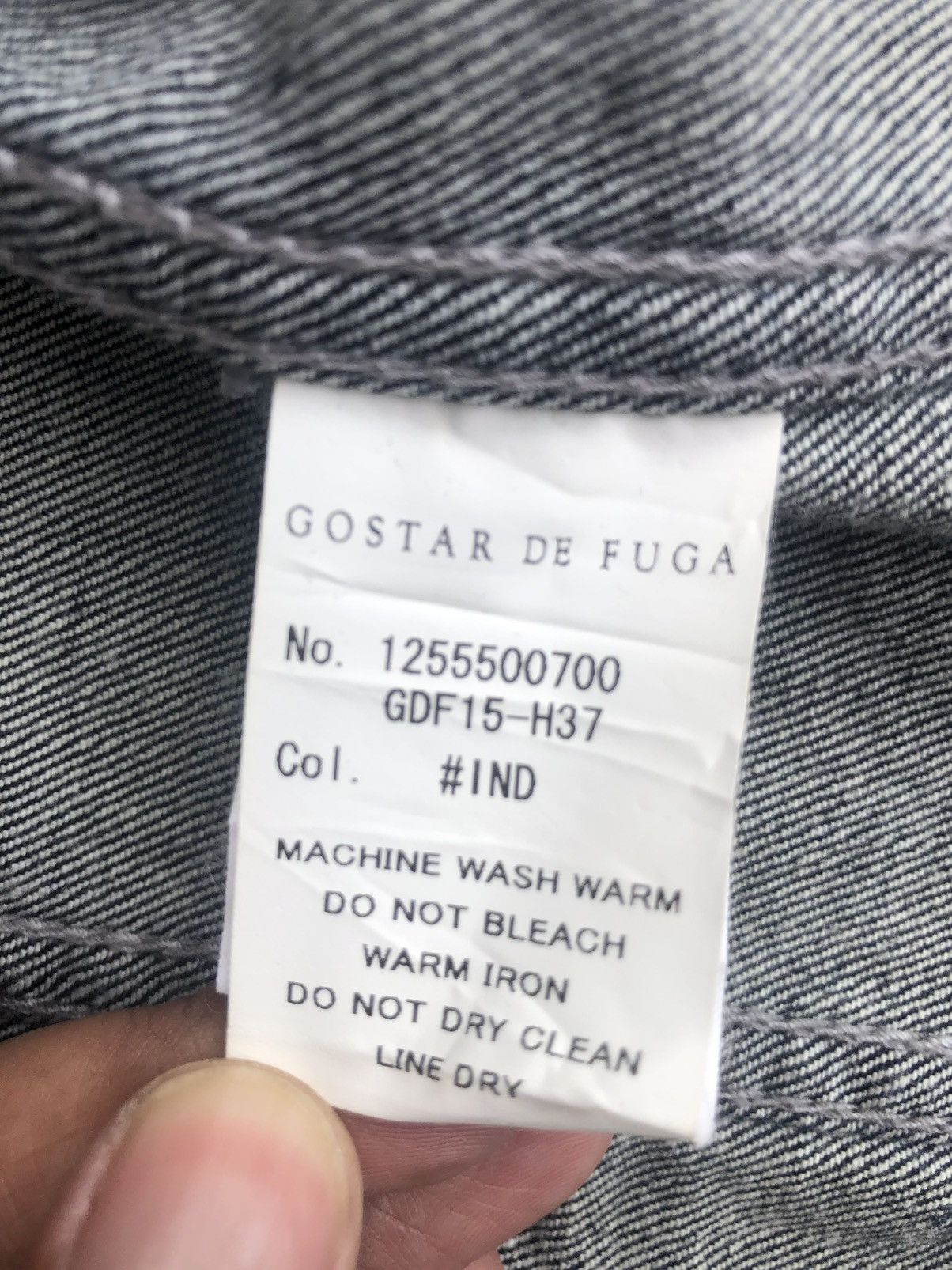 If Six Was Nine Japanese Fuga Distressed Denim Size US M / EU 48-50 / 2 - 23 Thumbnail