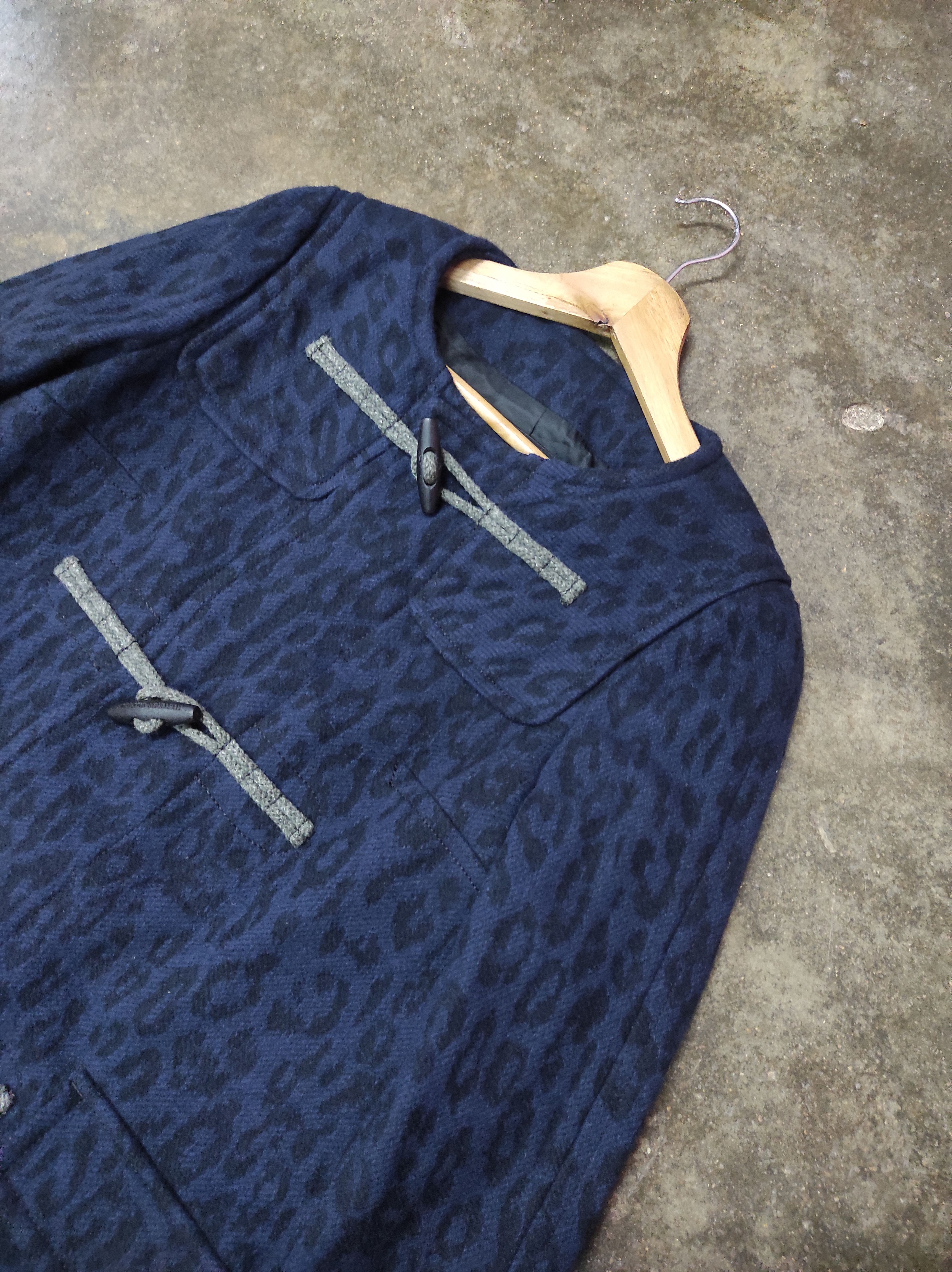 Hysteric Glamour HYSTERIC GLAMOUR LEOPARD DUFFLE COAT OVERCOAT LONG JACKET Size ONE SIZE - 2 Thumbnail