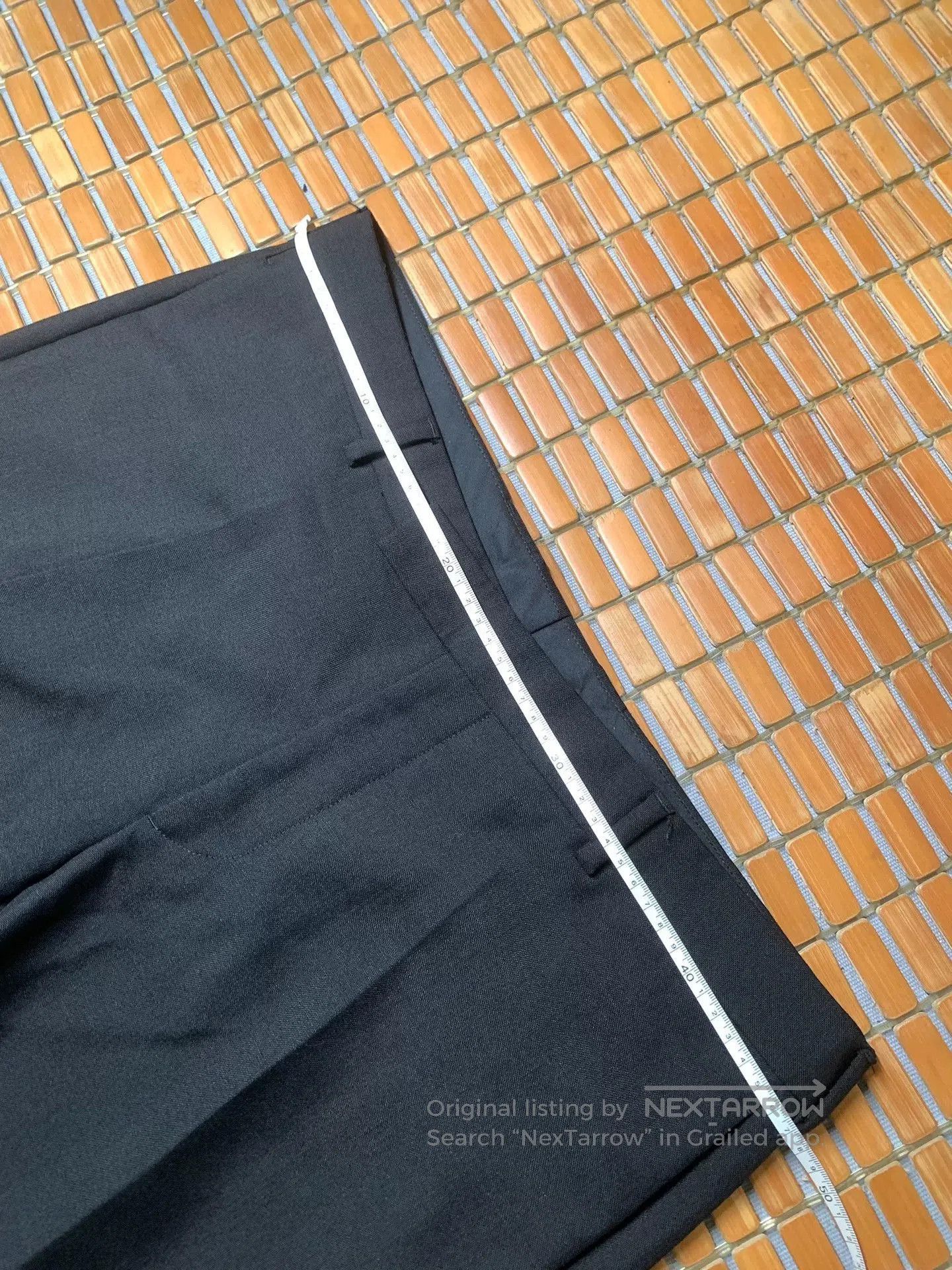 Dior Dior Wool Blend Pleated Trousers. Size US 35 - 4 Thumbnail