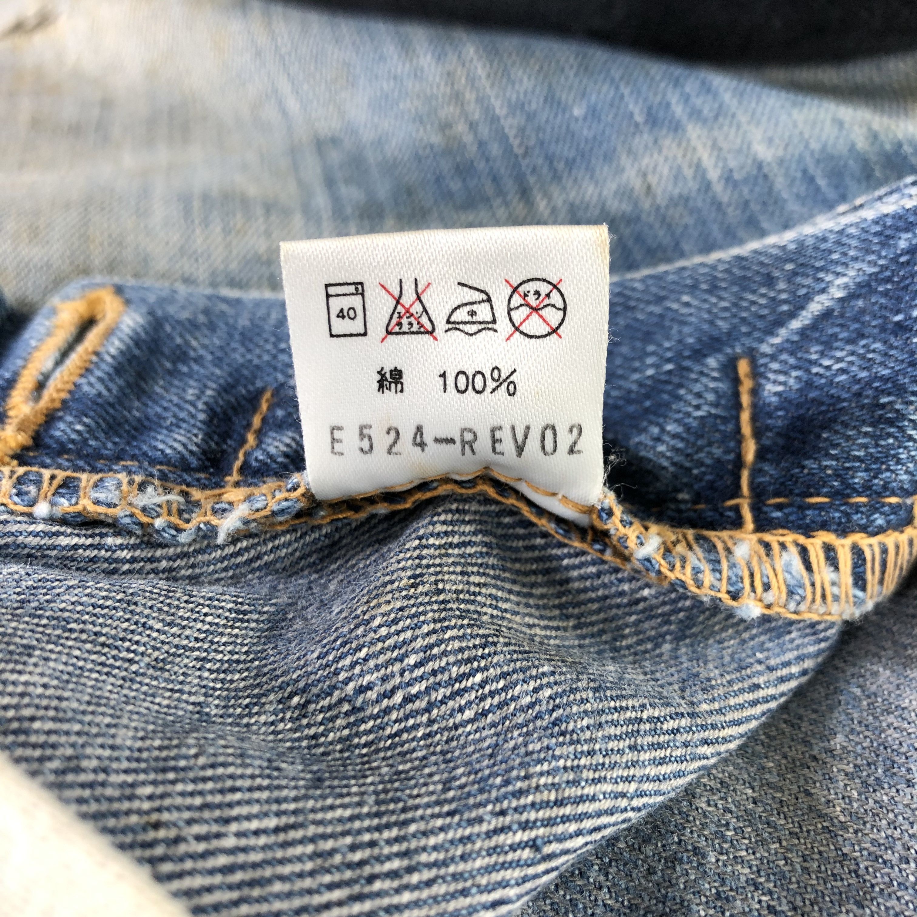 Lee Vintage Blue Wash Lee Jeans-J2961 Size US 32 / EU 48 - 12 Thumbnail