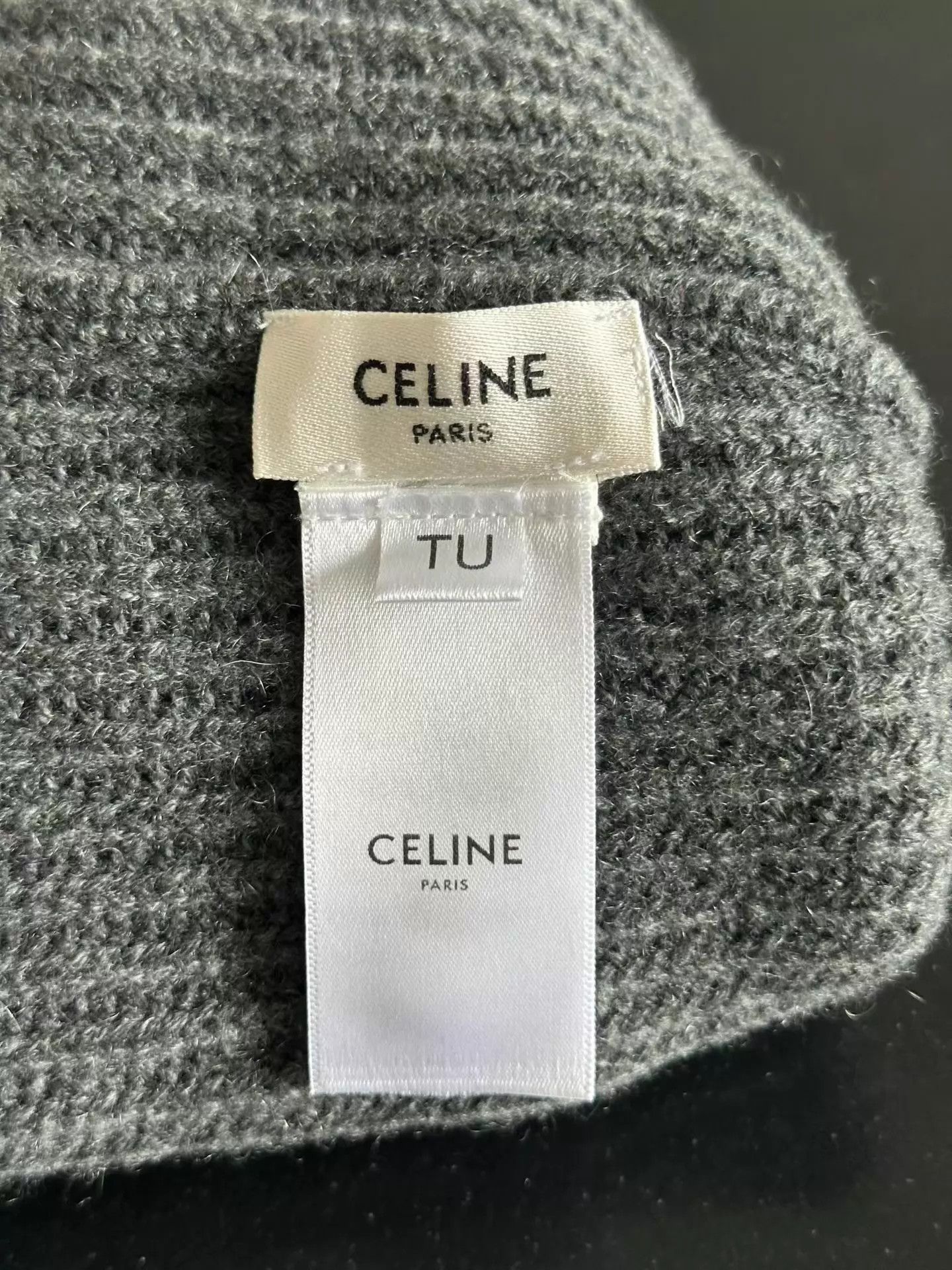 Celine Celine Cashmere Beanie New OS Size ONE SIZE - 2 Thumbnail