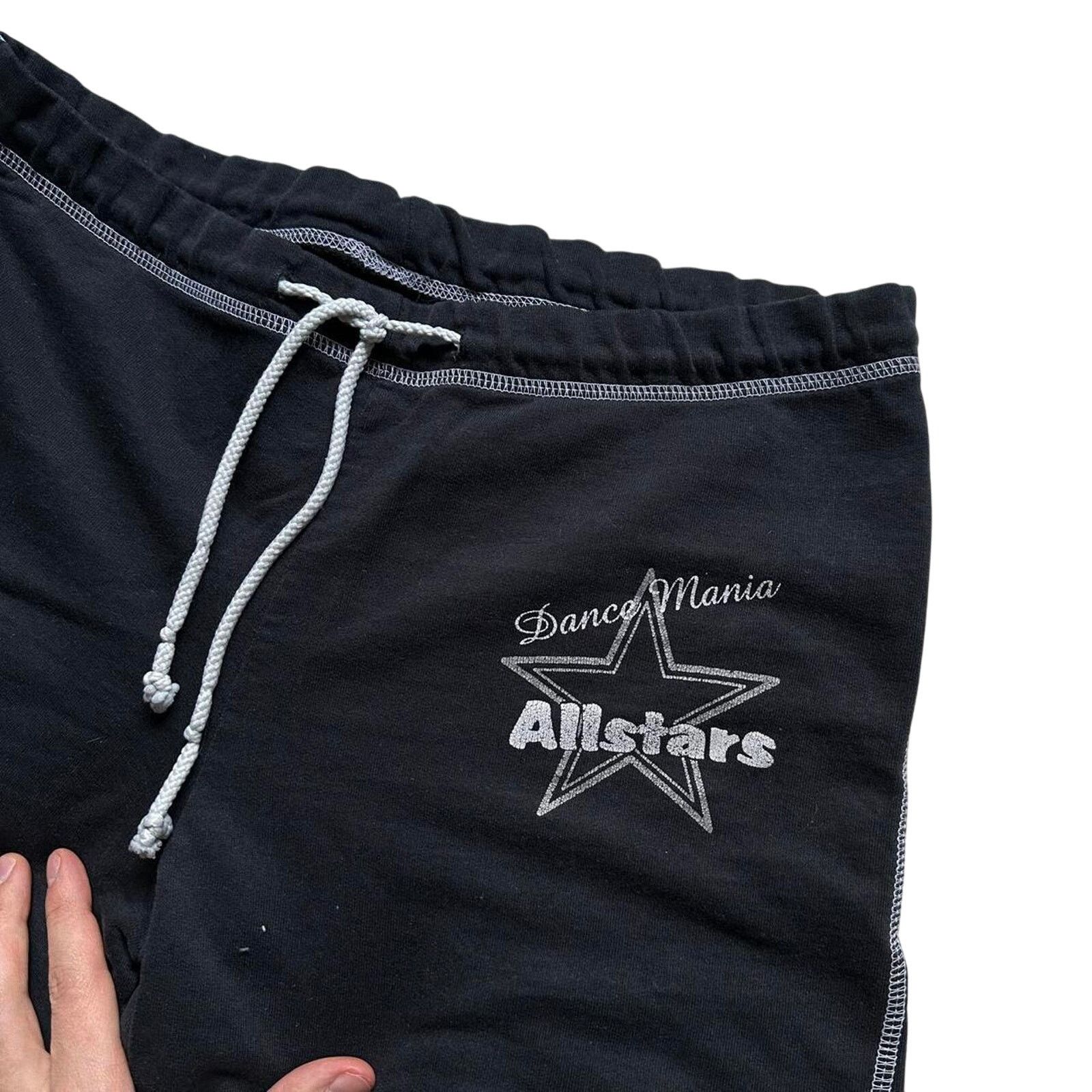 Vintage Dance All Stars Cotton Lounge Stitch Basic Long Shorts Size 28" / US 6 / IT 42 - 3 Thumbnail