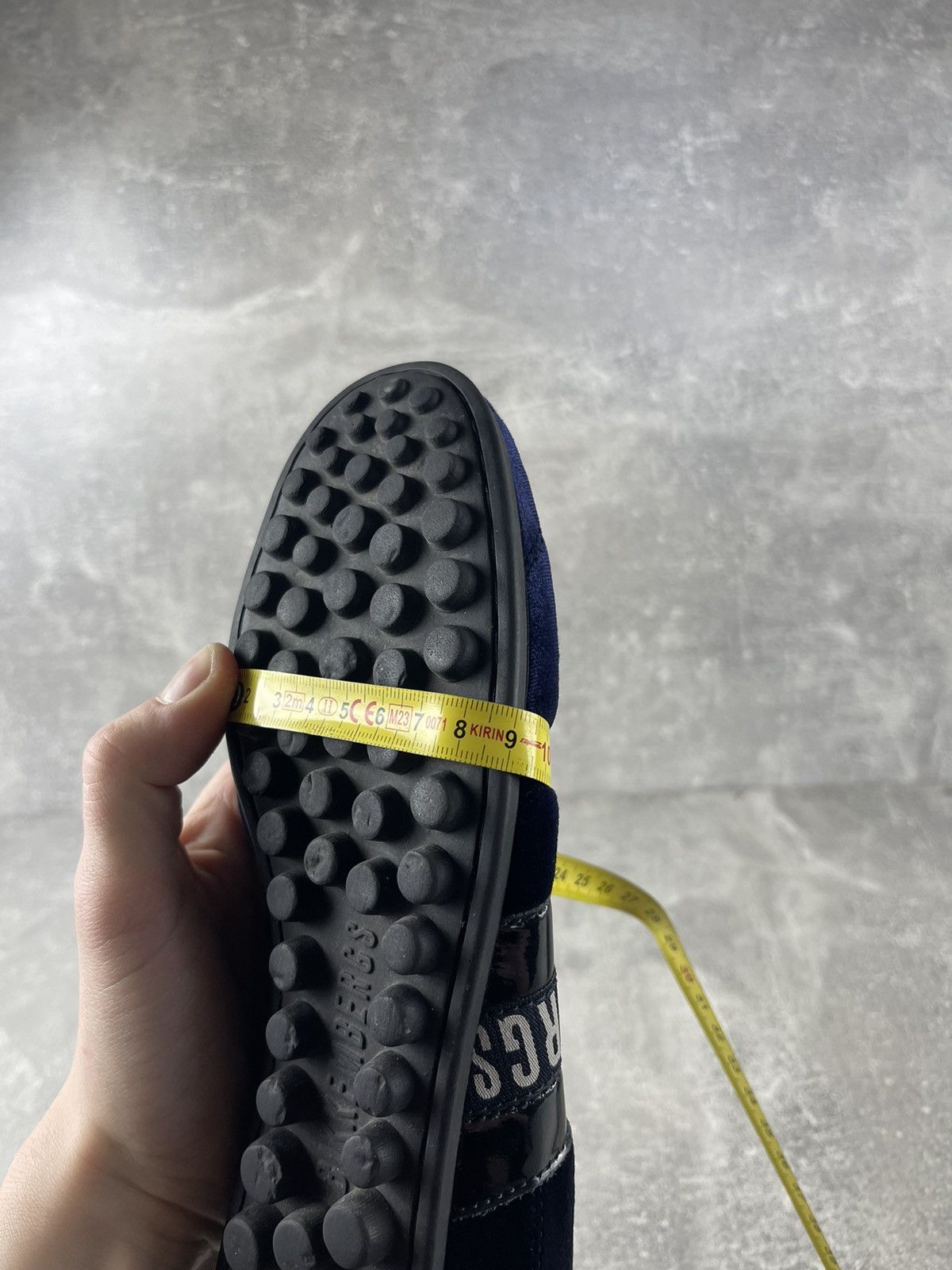Dirk Bikkembergs Bikkembergs Y2K 00s VNTG Velvet Low Top Sneakers Blue Size US 9 / IT 39 - 13 Thumbnail