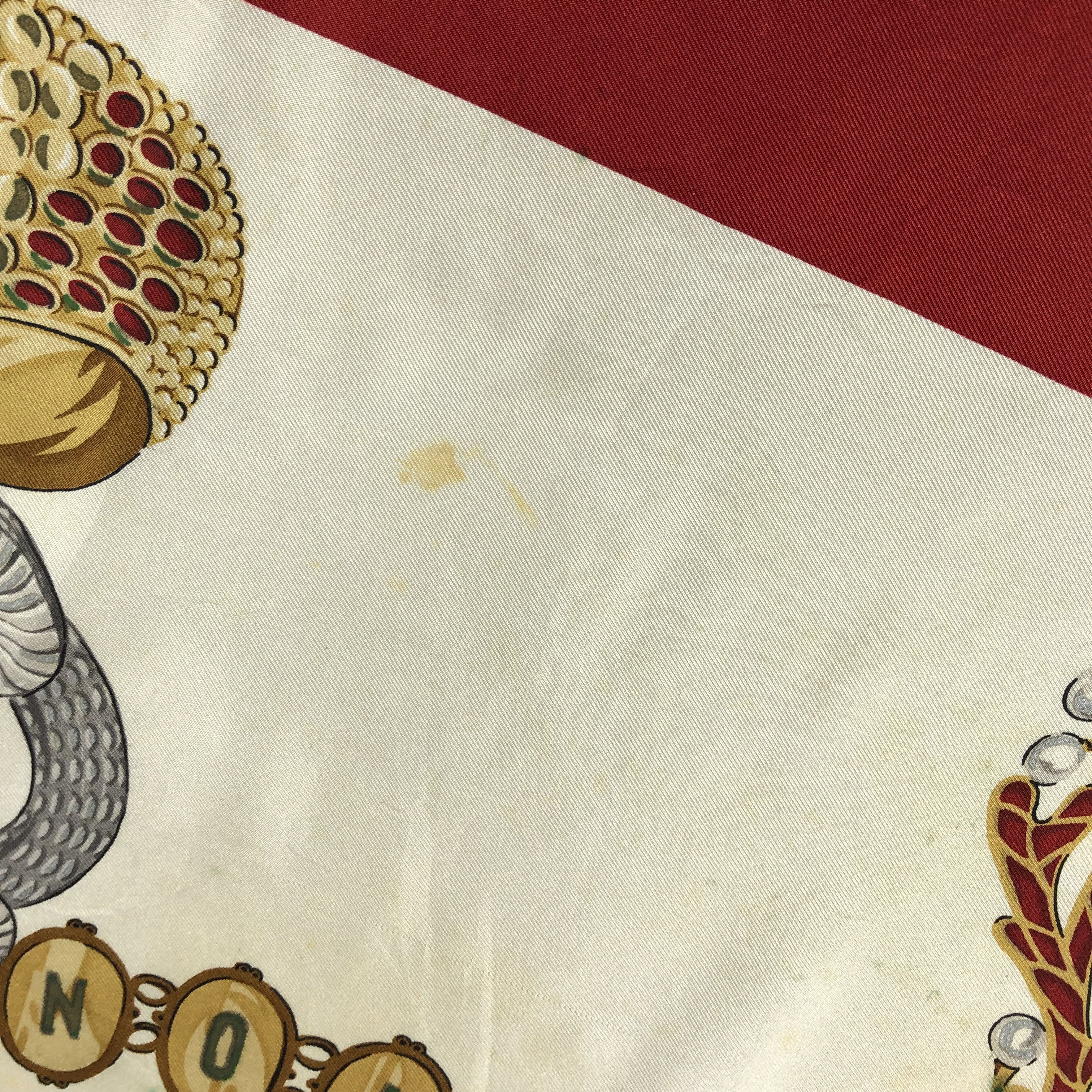 Vintage Vintage Moschino Silk Scarf Size ONE SIZE - 8 Thumbnail