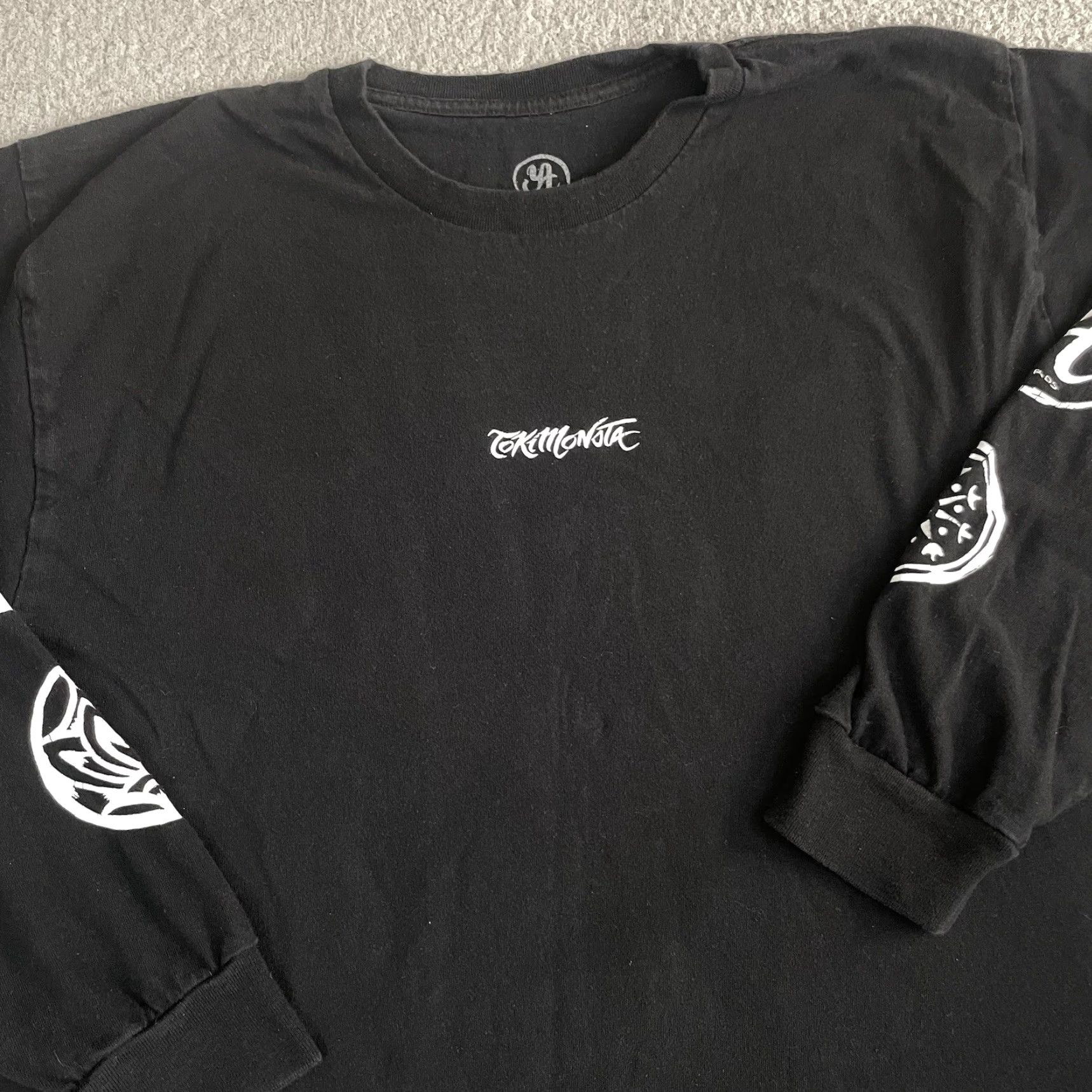 Vintage VINTAGE Tokimonsta T Shirt Men XL Black Graphic Print Long Sleeve Band Concert Merch 70s Size US XL / EU 56 / 4 - 2 Thumbnail