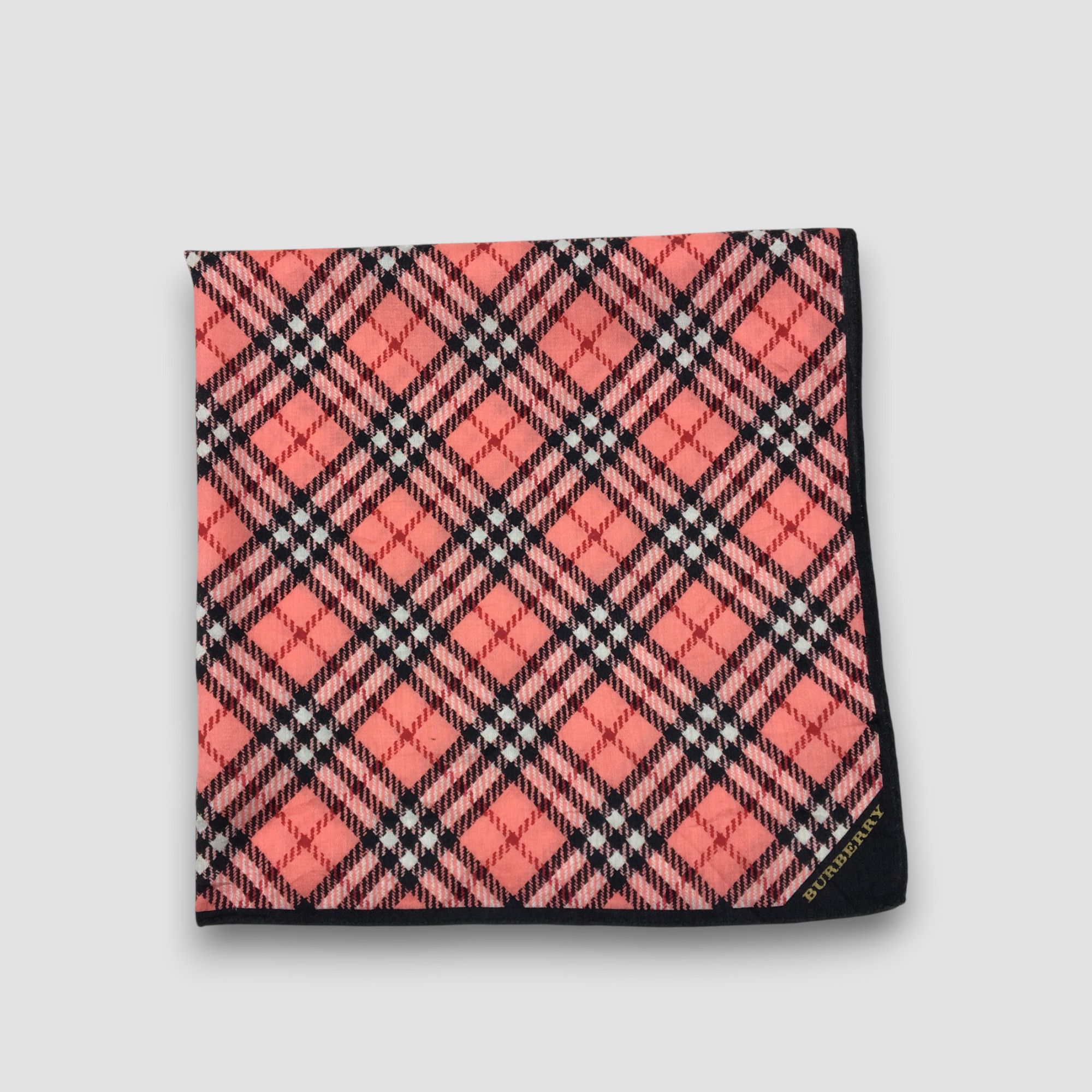 Burberry Vintage Burberry Handkerchief Neckerchief Bandana Size ONE SIZE - 4 Thumbnail