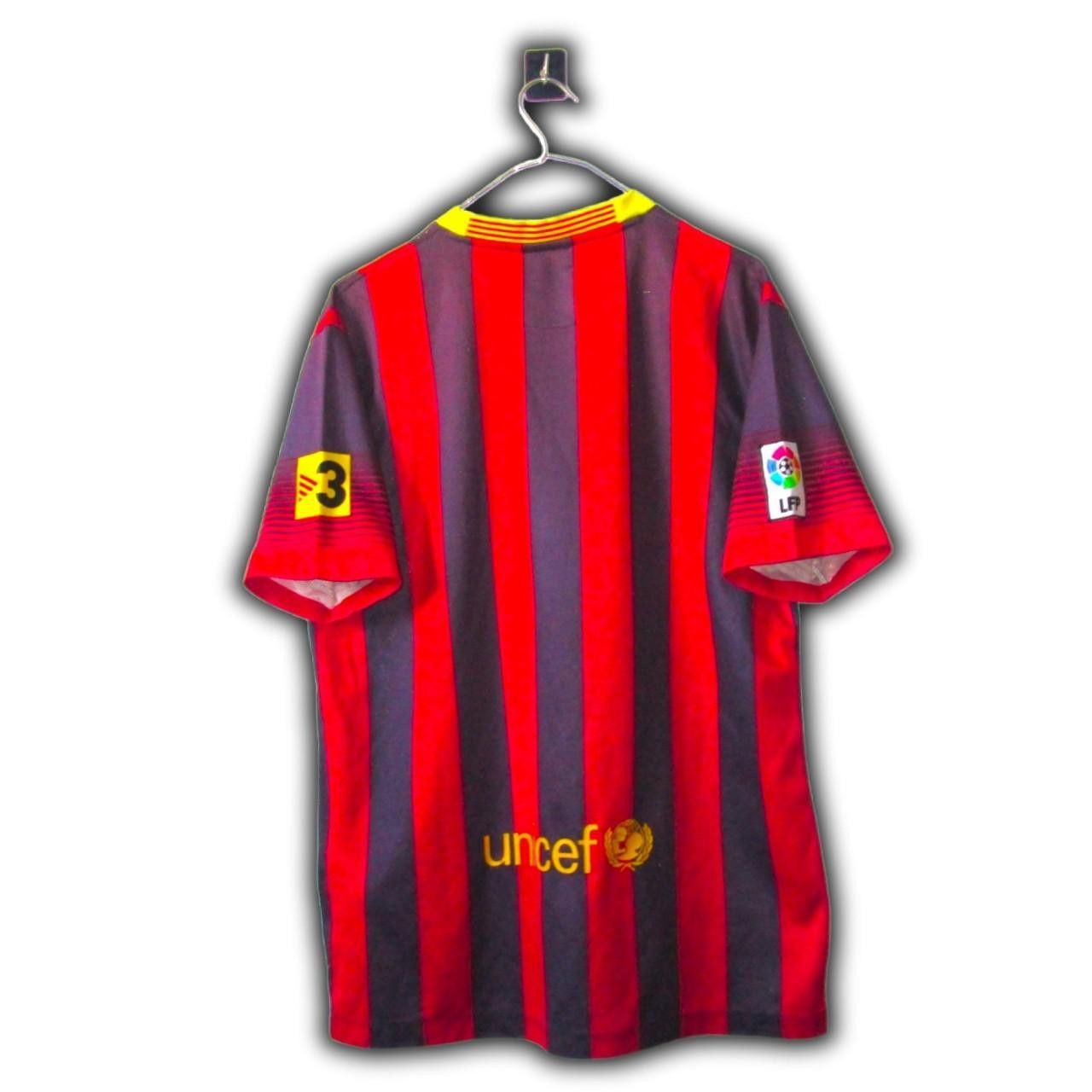 Nike Fc Barcelona Spain 2013 2014 Home Shirt Jersey Fcb Barca Size US L / EU 52-54 / 3 - 3 Thumbnail