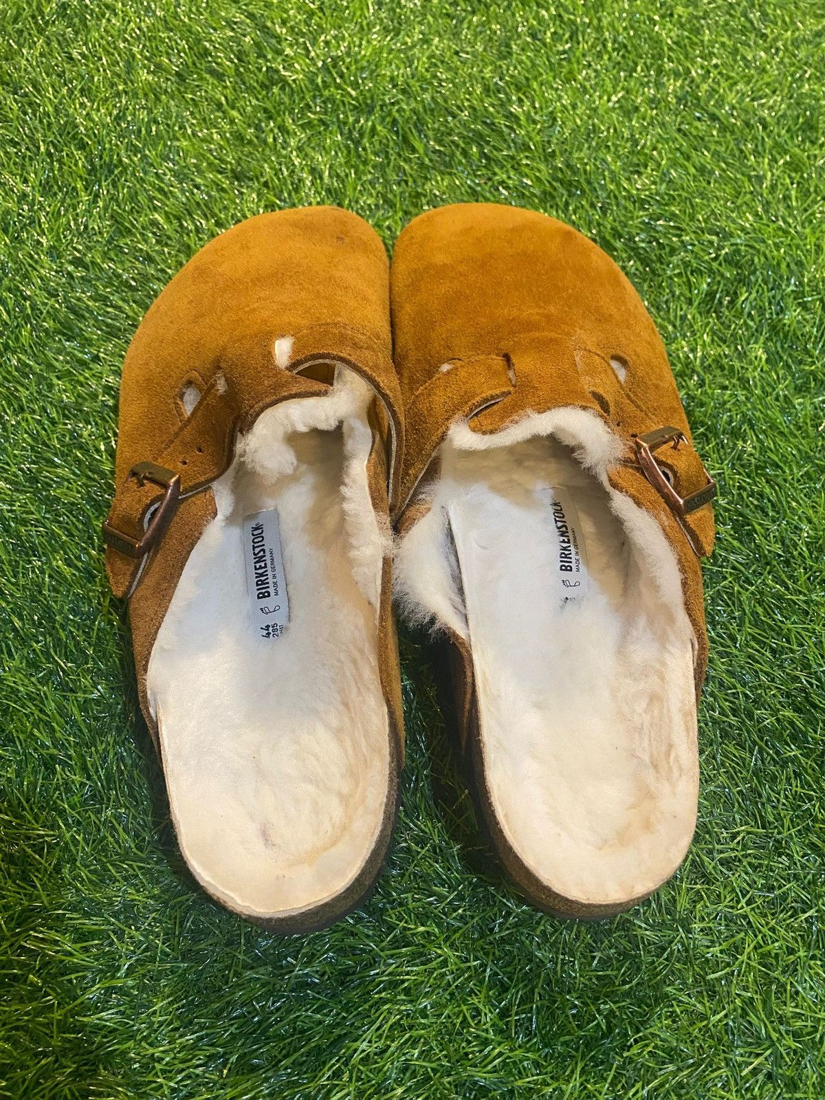 Birkenstock Birkenstock suede boston clogs leather mink shoes size 44 Size US 11 / EU 44 - 2 Thumbnail