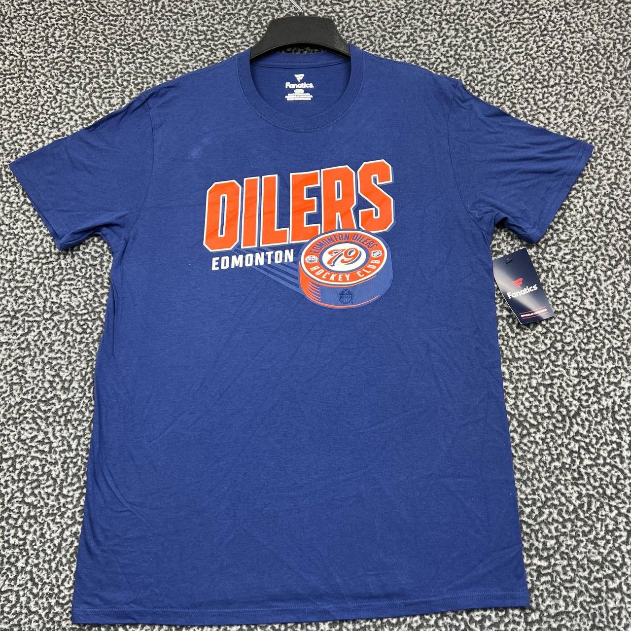 Other Edmonton Oilers Shirt Men Large Fanatics Crew Neck New L Size US L / EU 52-54 / 3 - 1 Thumbnail