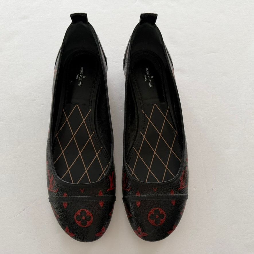 Louis Vuitton Louis Vuitton Infrarouge Ballet Flat 41 Revival Monogram Size US 11 / IT 41 - 2 Thumbnail