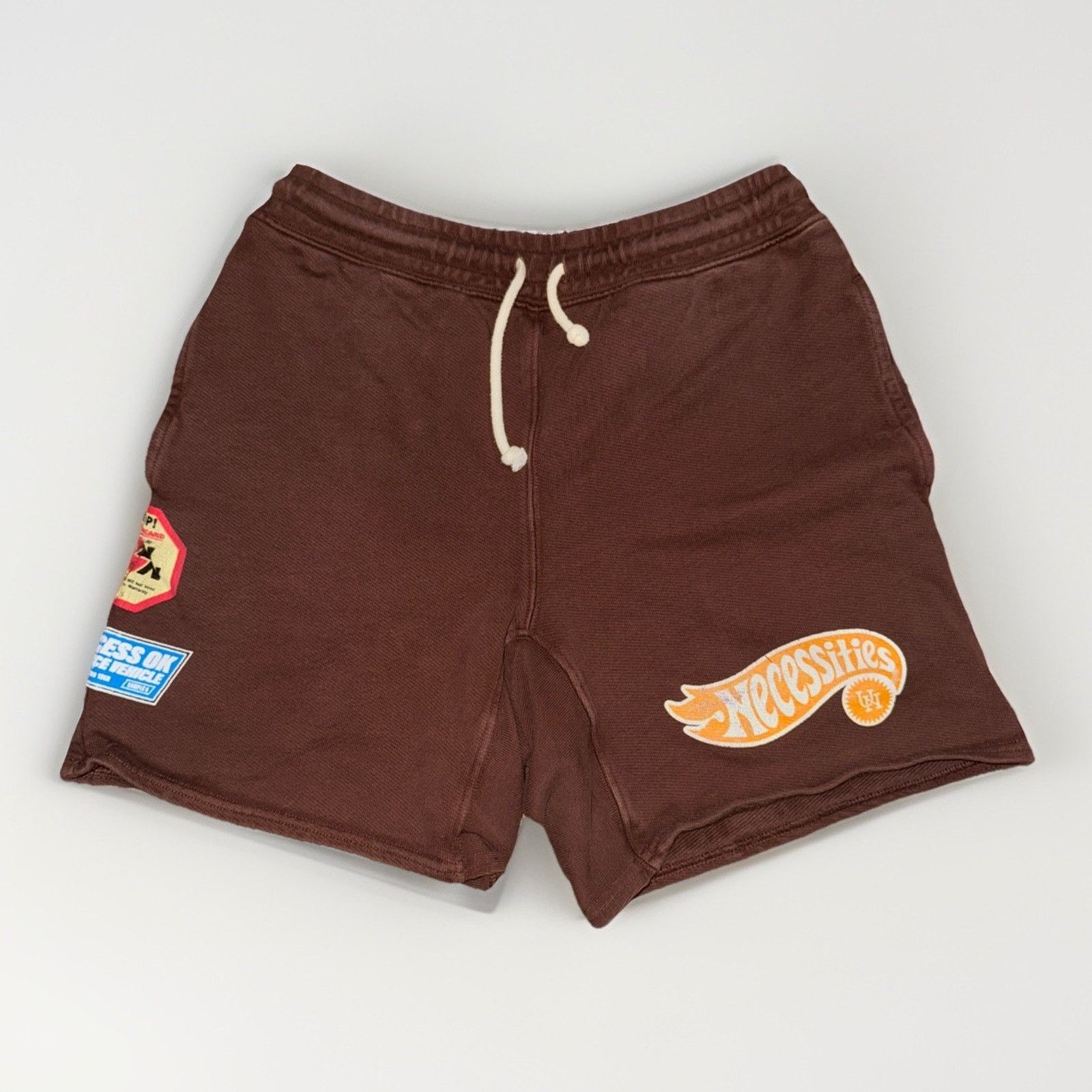 Vintage Urban Necessities Volleyball Sweat Shorts Brown S 28x7 Size US 28 / EU 44 - 1 Thumbnail