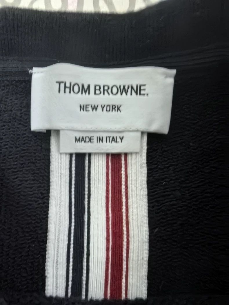 Thom Browne Thom Browne Blue hoodie Size US L / EU 52-54 / 3 - 2 Thumbnail