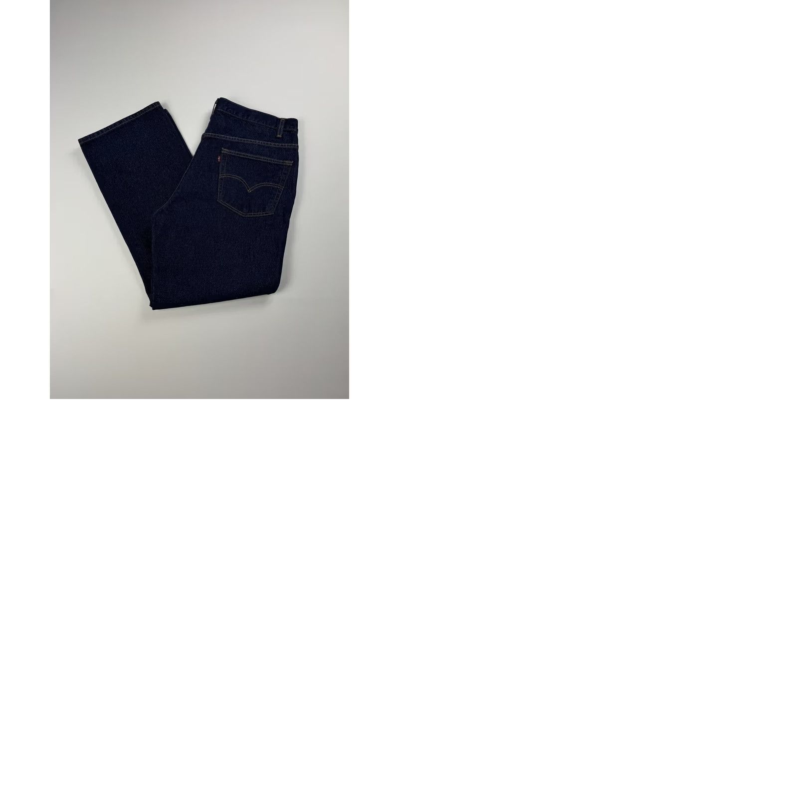 Levi's VINTAGE Levi’s 517 Boots jeans Mens 42x30 Dark Wash Blue 5-Pocket Denim Zipper Logo Fit Regular Size US 42 / EU 58 - 10 Thumbnail