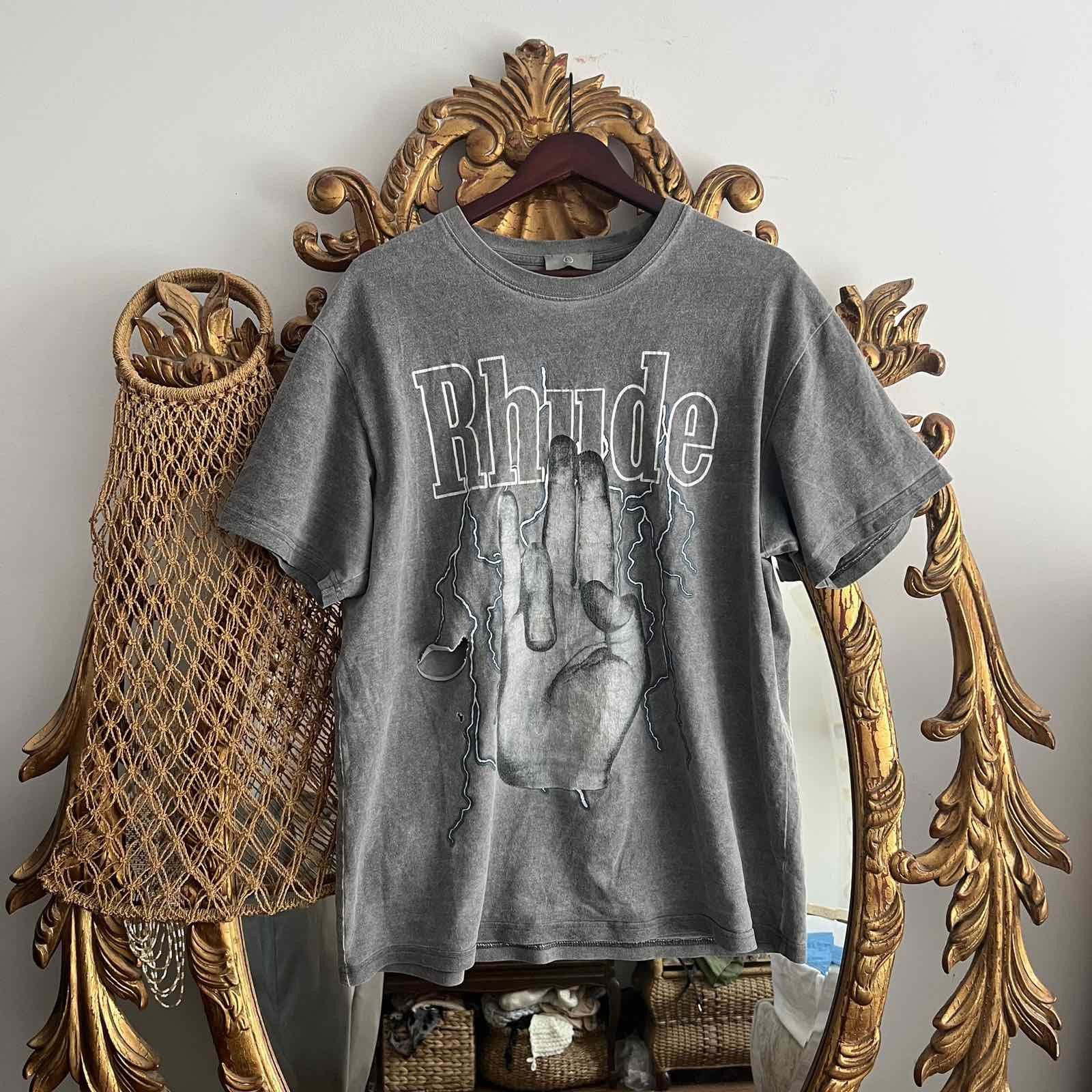 Other Like Rhude Hand Tee Sz L Size US L / EU 52-54 / 3 - 1 Thumbnail