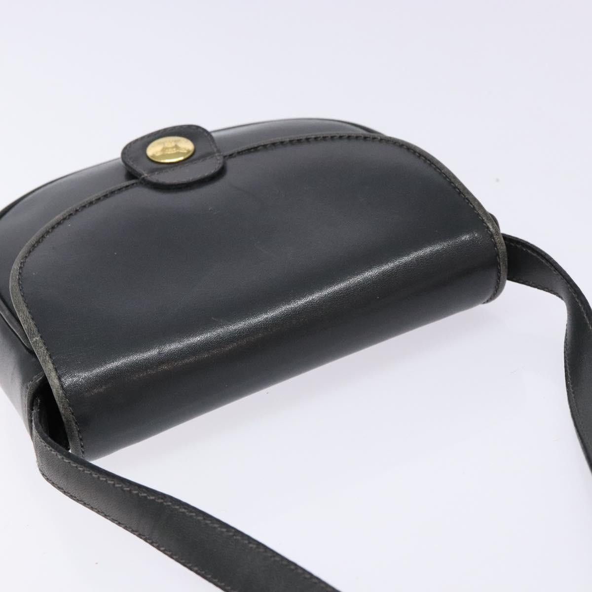Celine CELINE Shoulder Bag Leather Gray Gold Size ONE SIZE - 6 Thumbnail