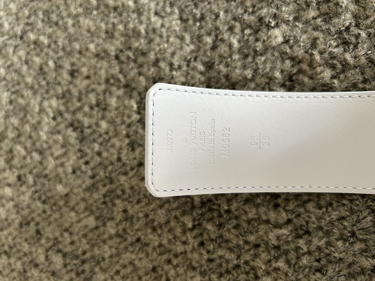 Louis Vuitton RARE!! Louis Vuitton LV Initials 40MM Reversible Belt Size 36 - 7 Thumbnail