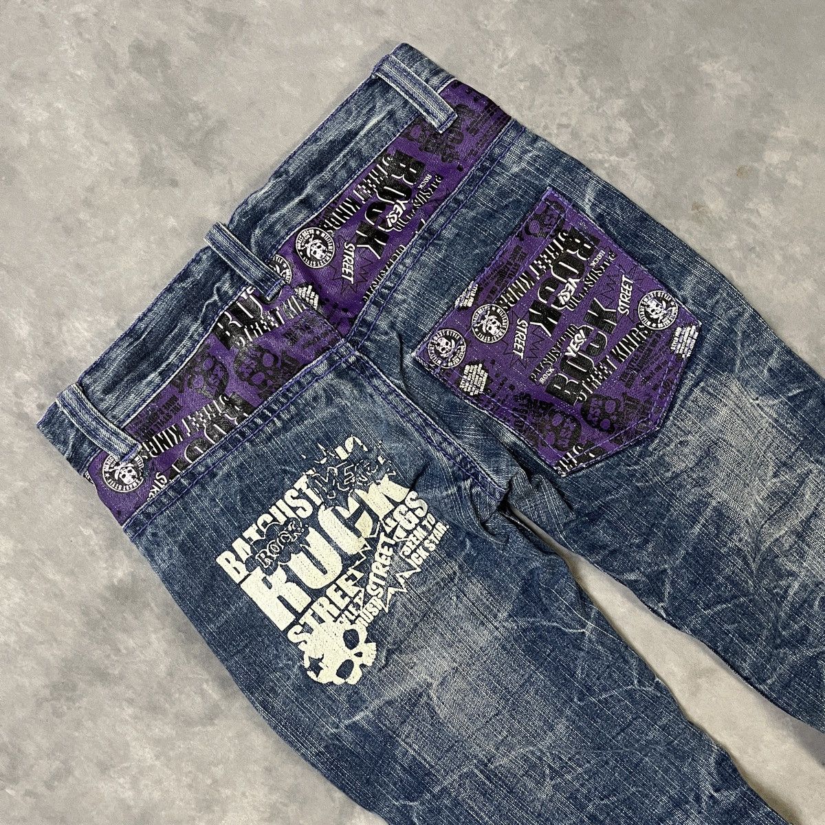 Japanese Brand 2000s Ba-tsu Studio Military Smart Style Jeans Size US 26 / EU 42 - 8 Thumbnail