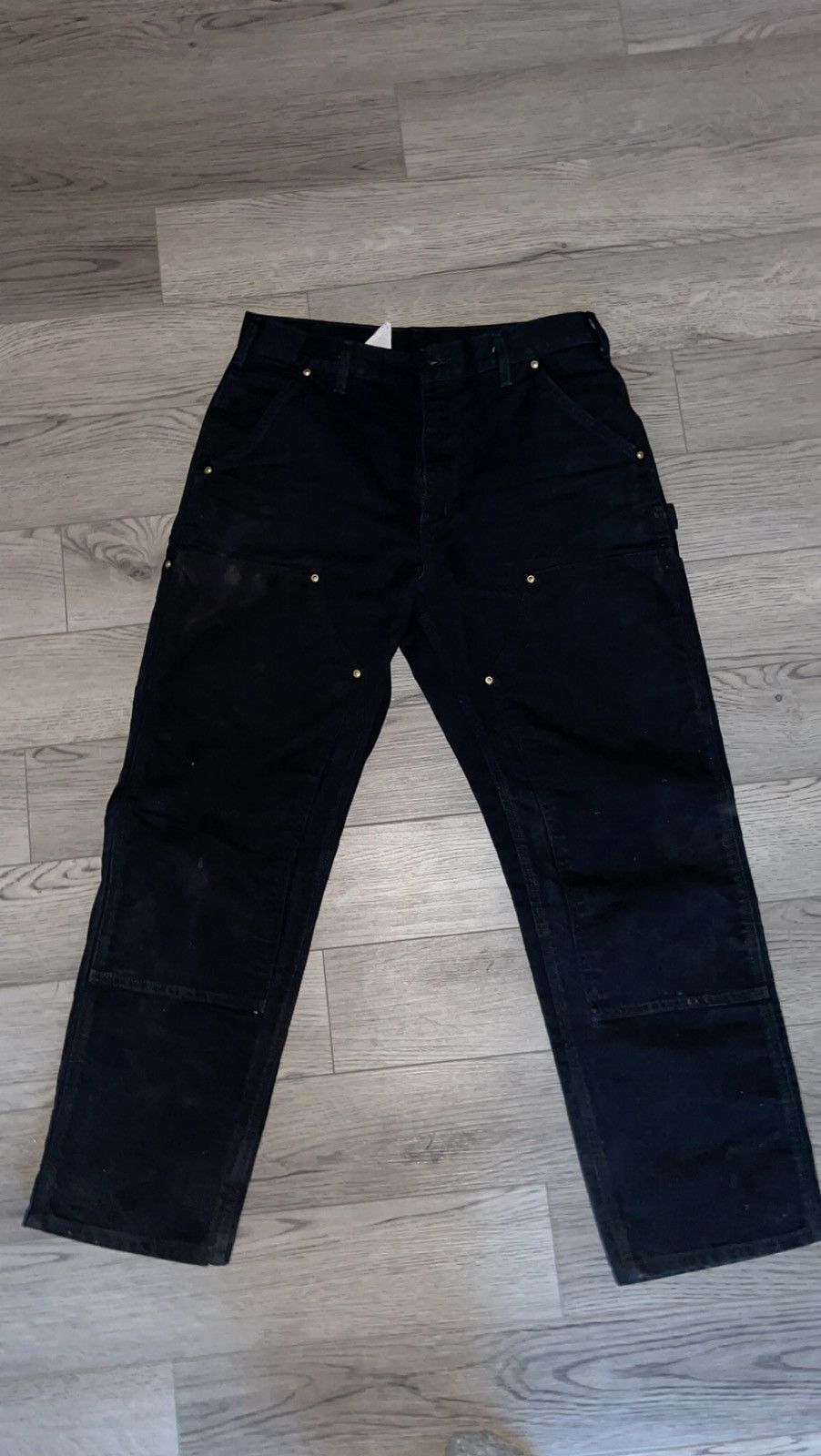 Black Duck Canvas Double Knee Carhartt Carpenter Pants