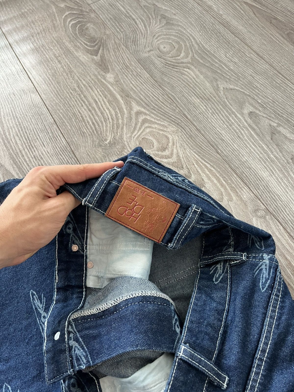 Hoddle Hoddle 12 Ounce Single Knee Carpenter Denim Ranger Jeans Size US 34 / EU 50 - 24 Thumbnail