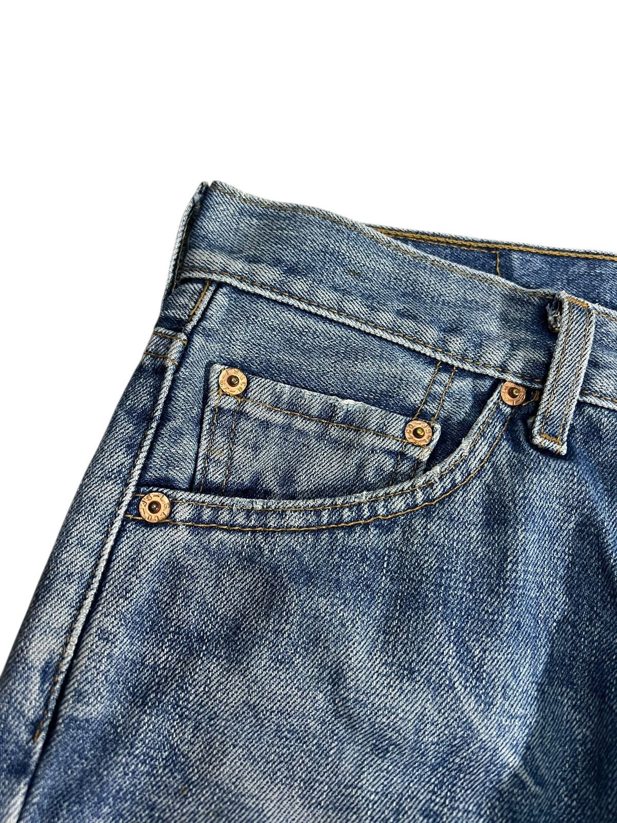 Levi's Vintage Flare Levi’s 517-03 Single R Distress Mud Wash Jean Size US 28 / EU 44 - 8 Thumbnail