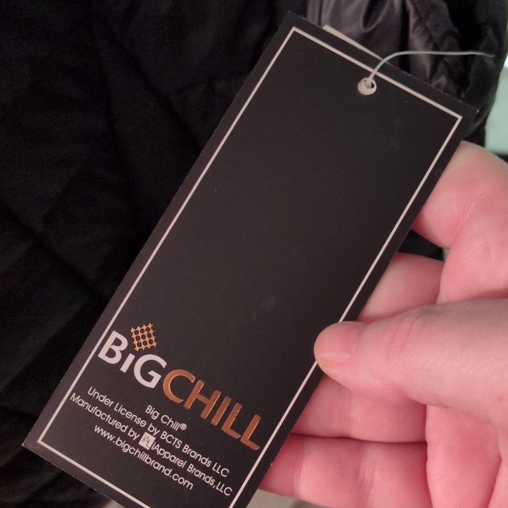 Other Big Chill Black Puffer Down Blend Vest Size 3X Size 3XL / US 20-22 - 4 Thumbnail