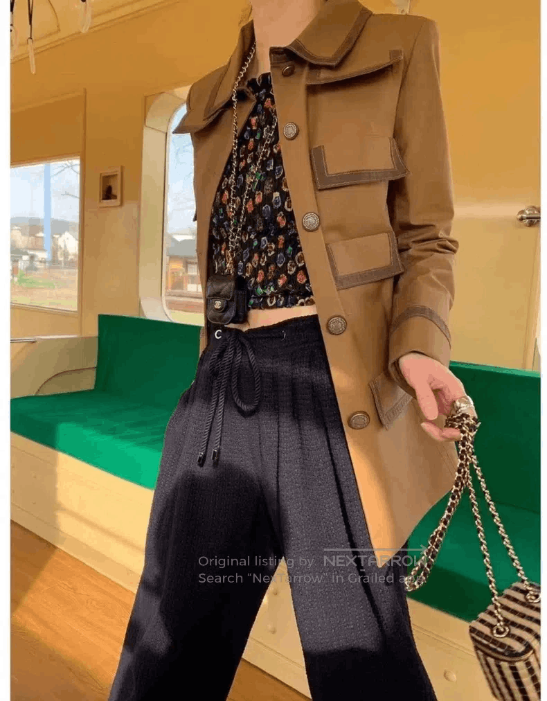 Chanel Chanel Brown four-pocket jacket Size XS / US 0-2 / IT 36-38 - 8 Thumbnail