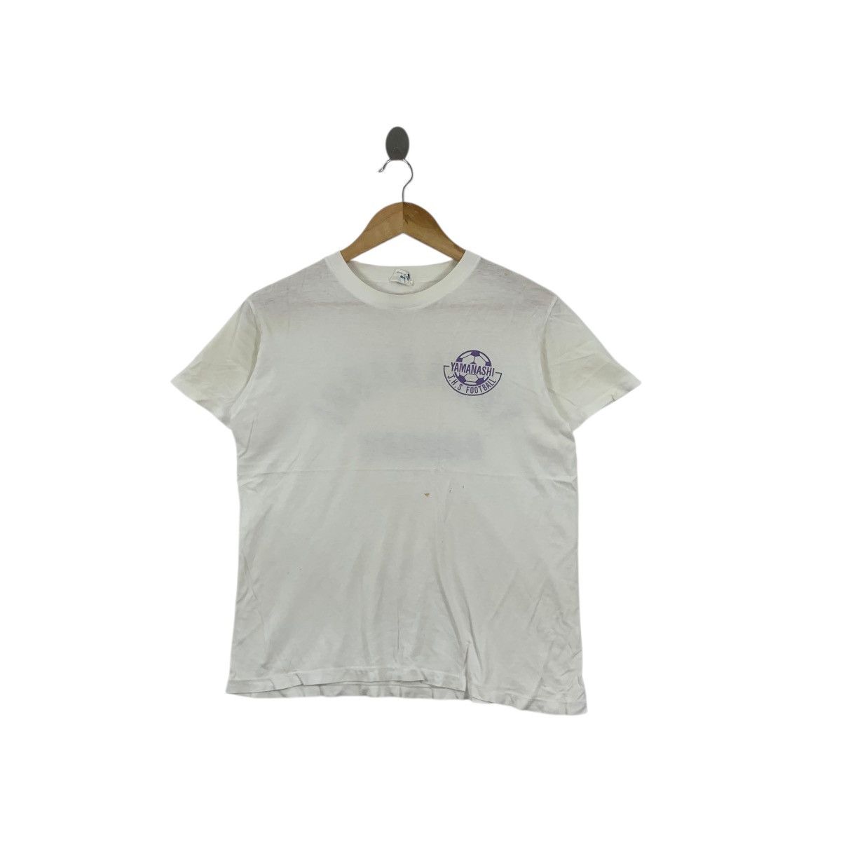 Other Vintage 80’ YAMANASHI SOCCER FOOTBALL Club Tee Shirt Top Size US S / EU 44-46 / 1 - 2 Thumbnail