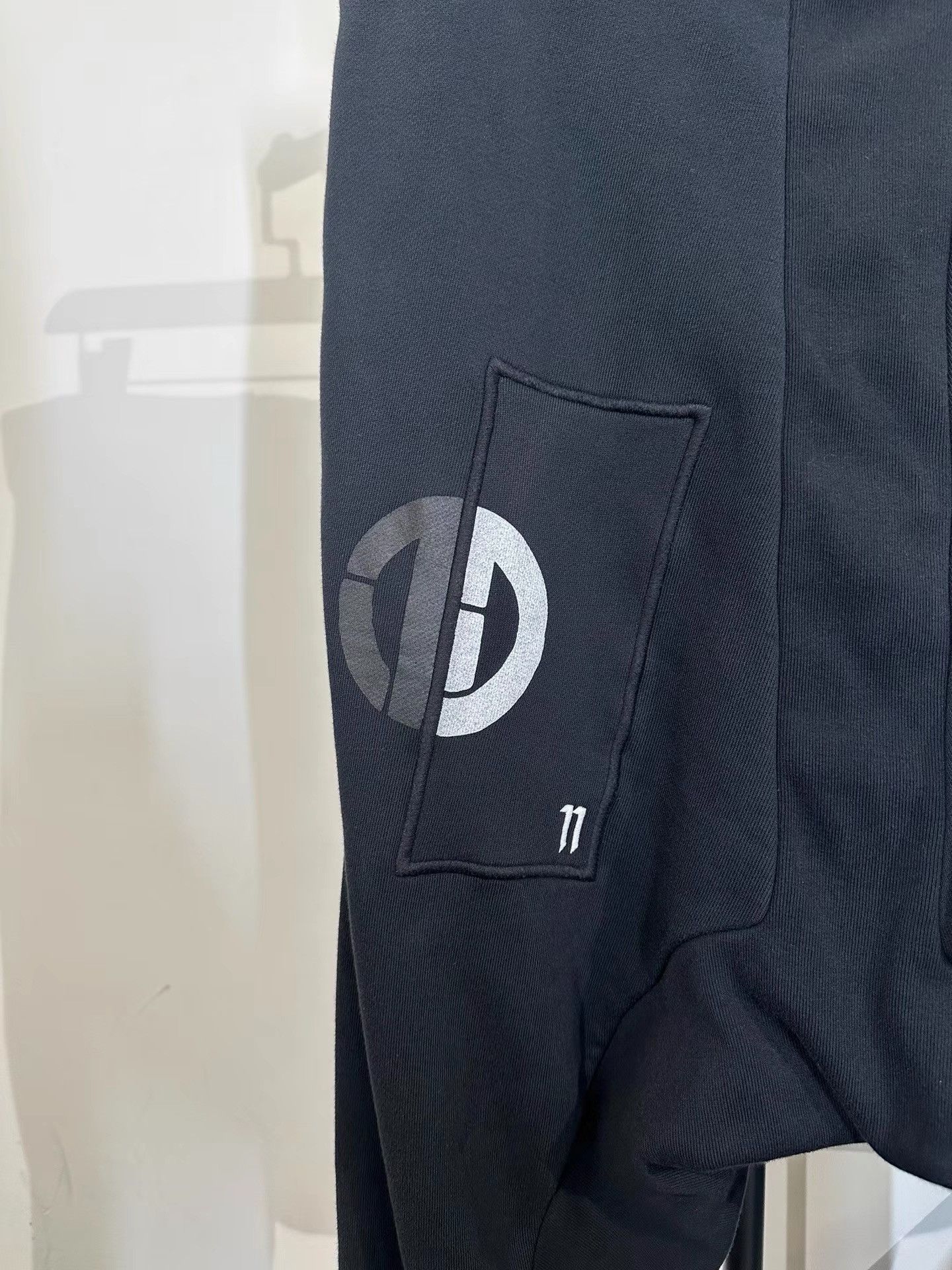 11 By Boris Bidjan Saberi 11by BBS Stitched Elastic Cuff Sweatpants K35 Size US 35 - 7 Thumbnail