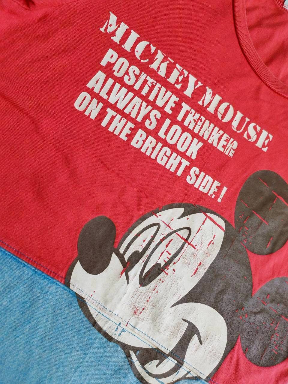 Disney 00s vintage disney mickey mouse t shirt 2 layer 17.5/25 Size US S / EU 44-46 / 1 - 3 Thumbnail