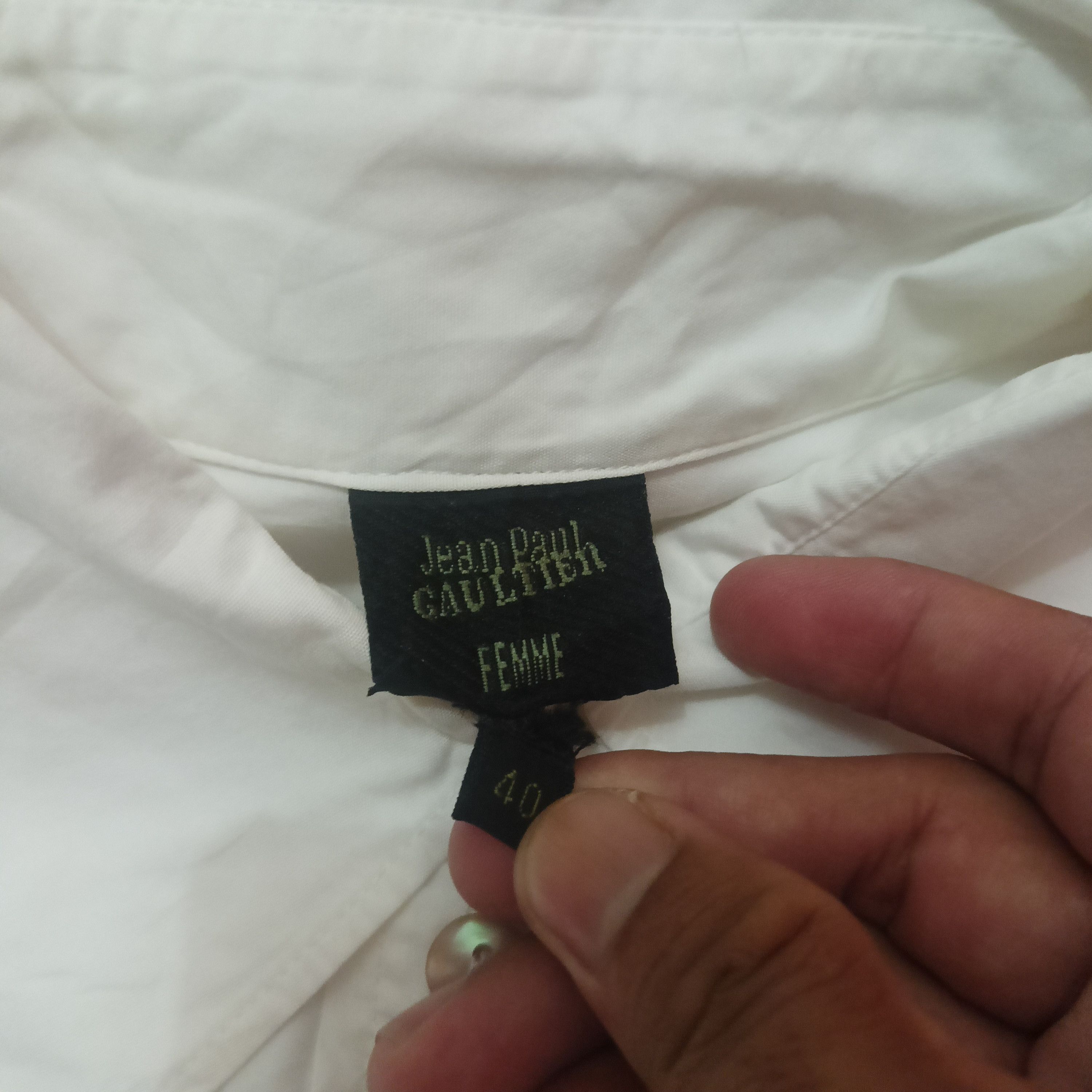 Jean Paul Gaultier Jean Paul Gaultier Formal Shirt Button Up Size S / US 4 / IT 40 - 5 Thumbnail