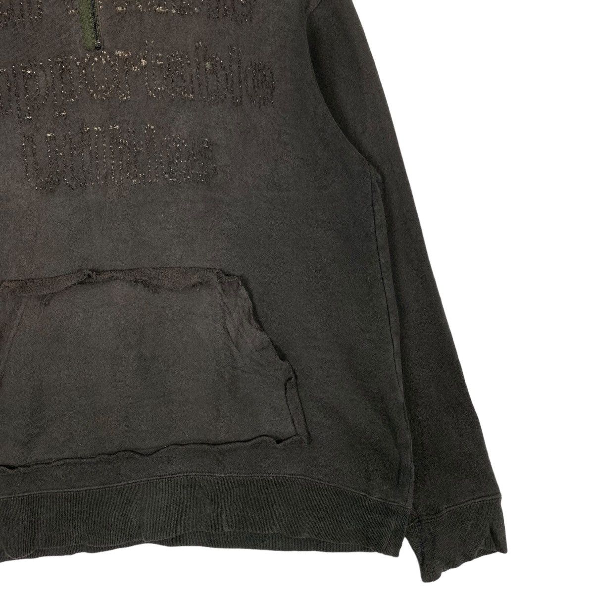 ABAHOUSE Trashed ABAHOUSE Big Logo Pullover Hoodies #0820-C37 Size US M / EU 48-50 / 2 - 5 Thumbnail