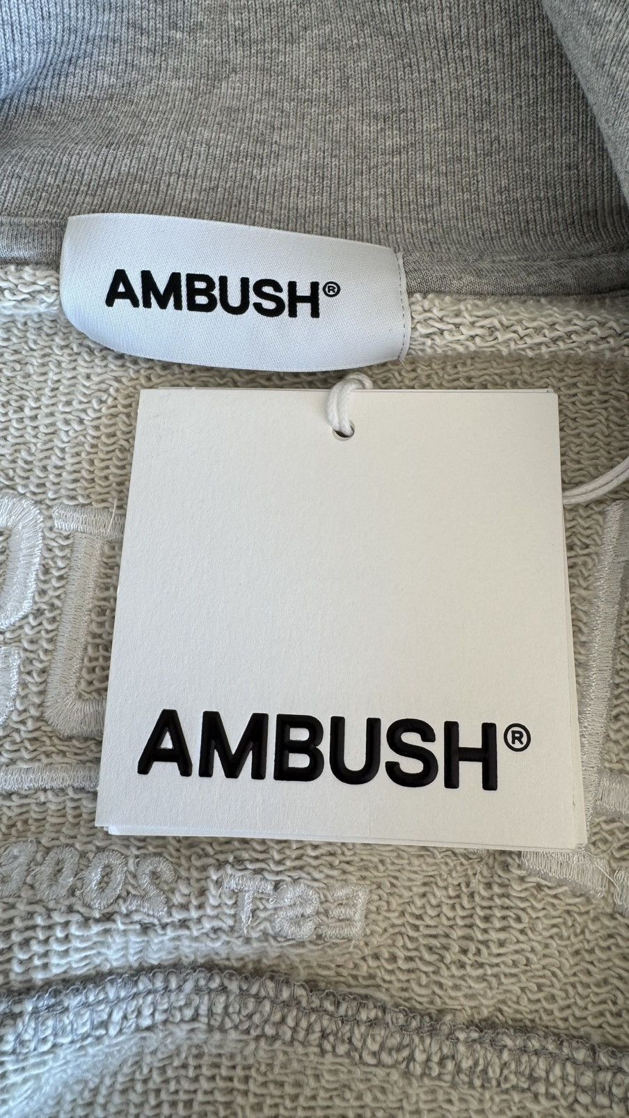 Ambush Design Ambush sweatshirt new with tags L XL grey Size US L / EU 52-54 / 3 - 11 Thumbnail