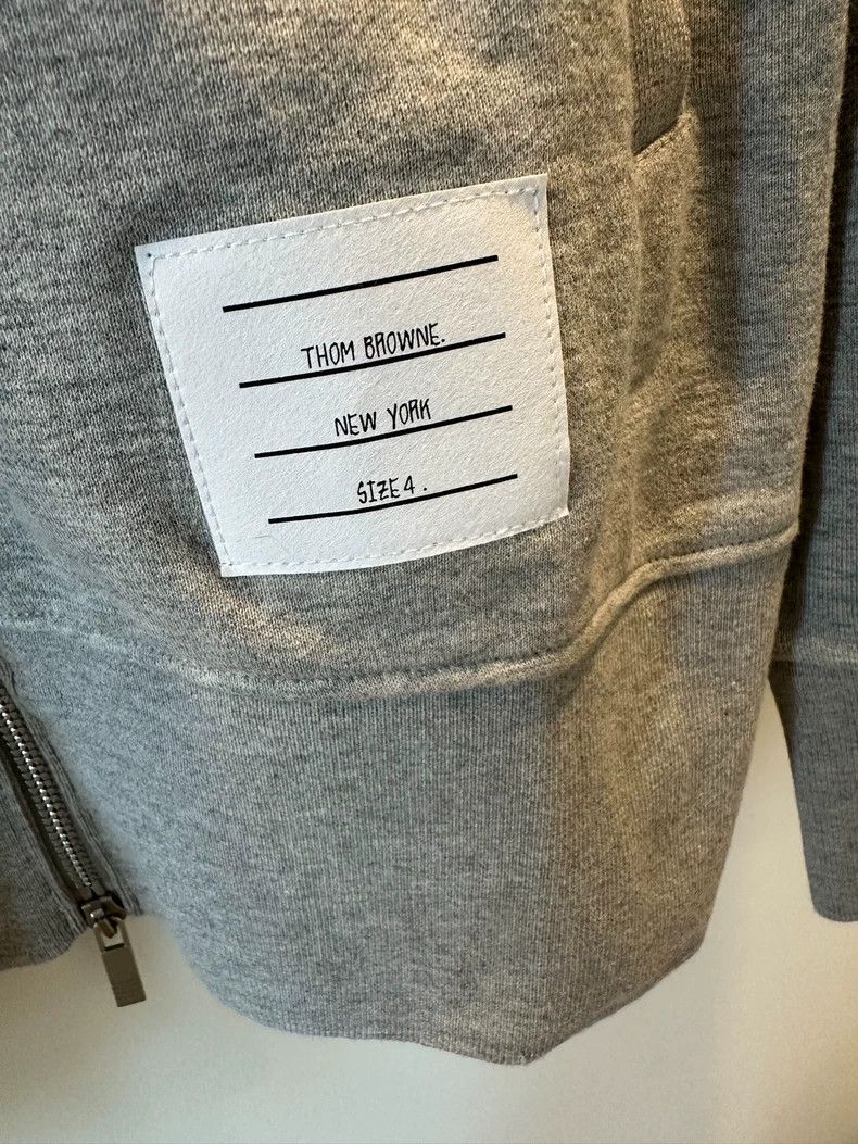 Thom Browne Thom browne Classic sweatshirt jacket 2503-Nextarrow Size US XL / EU 56 / 4 - 6 Thumbnail