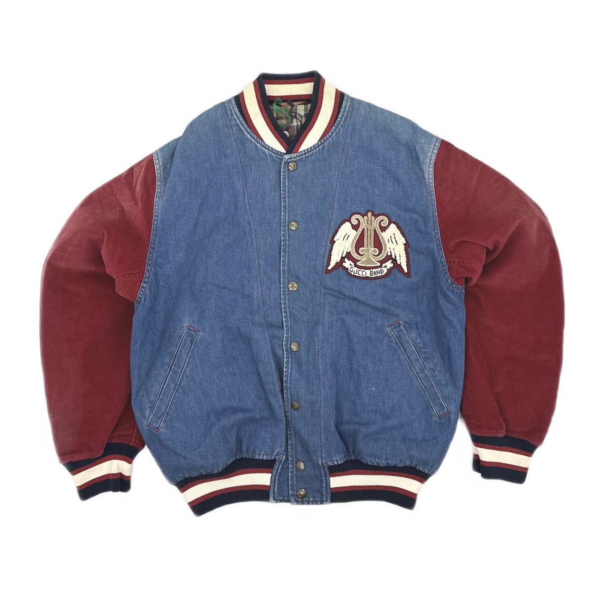 Gucci Gucci Denim Bomber Jacket Size US S / EU 44-46 / 1 - 1 Thumbnail