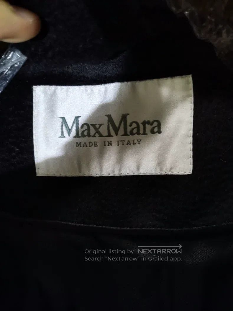 Max Mara Max Mara Black Coat Size XS / US 0-2 / IT 36-38 - 4 Thumbnail