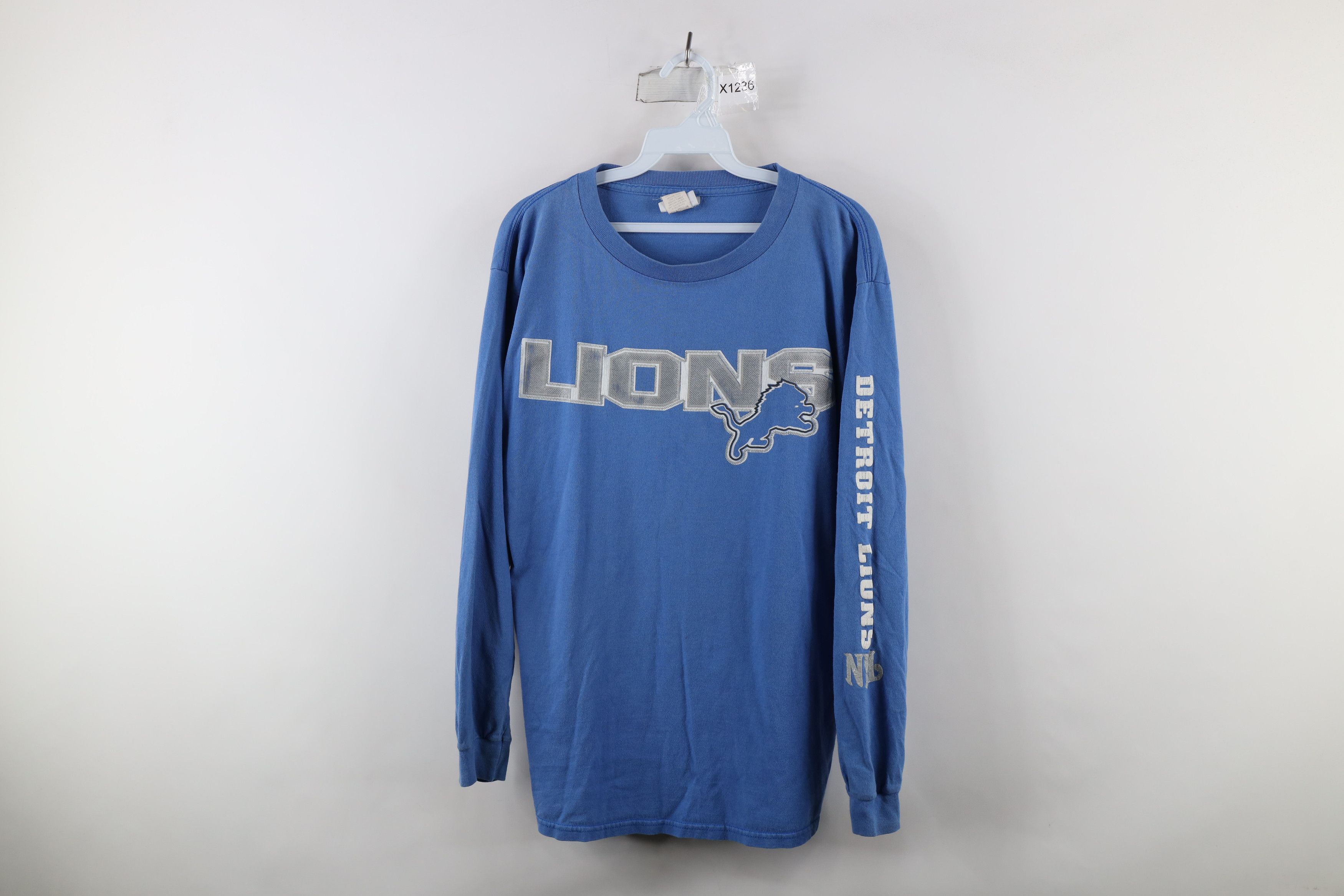 Vintage Vintage 2004 Detroit Lions Football Long Sleeve T-Shirt Size US M / EU 48-50 / 2 - 1 Thumbnail