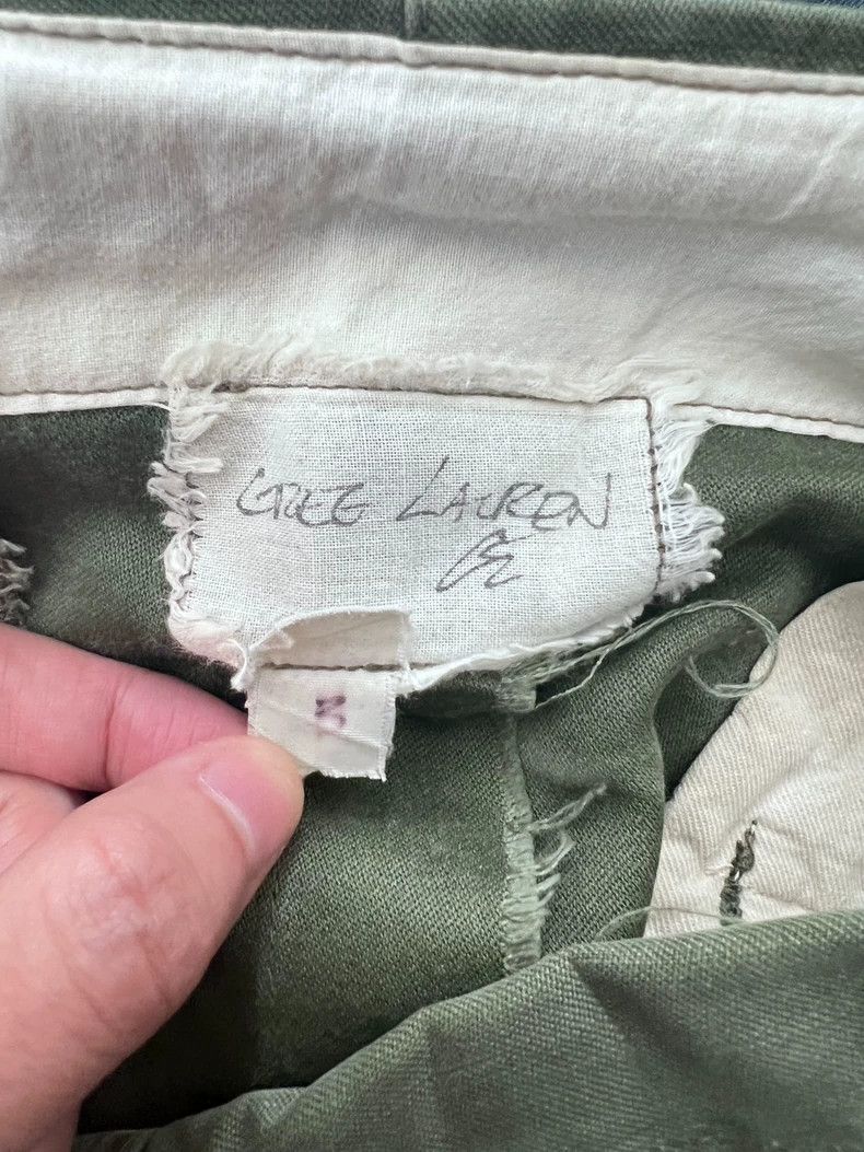 Greg Lauren greg lauren size 3 50/50 spliced work pants 2505-Nextarrow Size US 36 / EU 52 - 3 Thumbnail