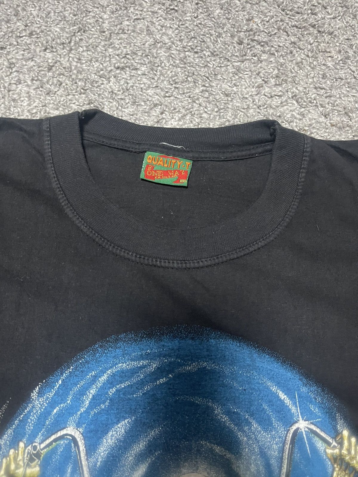 Vintage Vintage Zip It London skull motorcycle T-Shirt size XXL Size US XXL / EU 58 / 5 - 8 Thumbnail