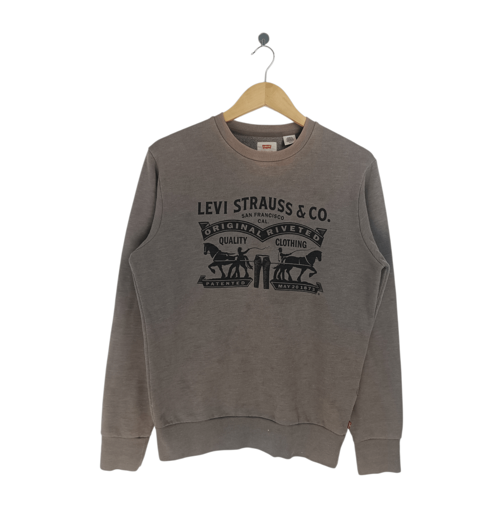 Levi's THRASHED FADED VINTAGE LEVI'S SWEATSHIRT VERY RARE PIECE Size US S / EU 44-46 / 1 - 1 Thumbnail