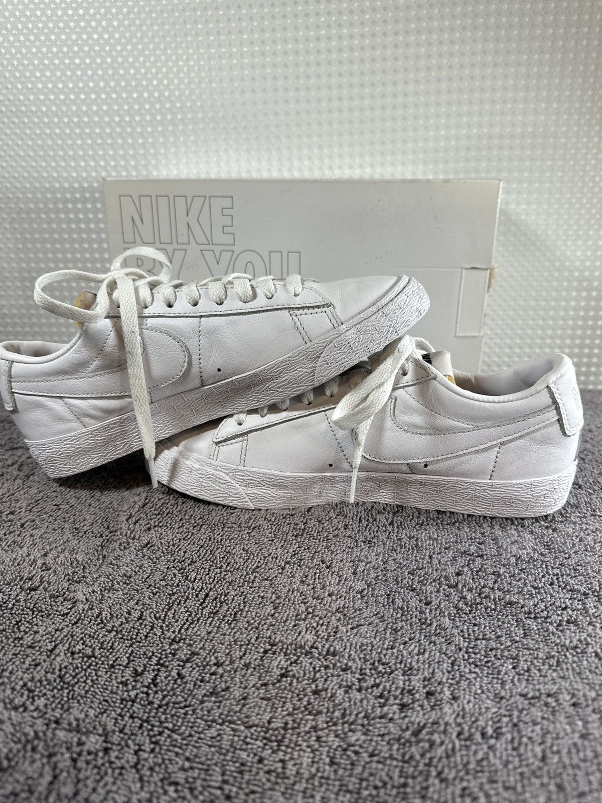 Nike Nike Women's White Blaze Low 77 Shoes Size US 6.5 / IT 36.5 - 5 Thumbnail