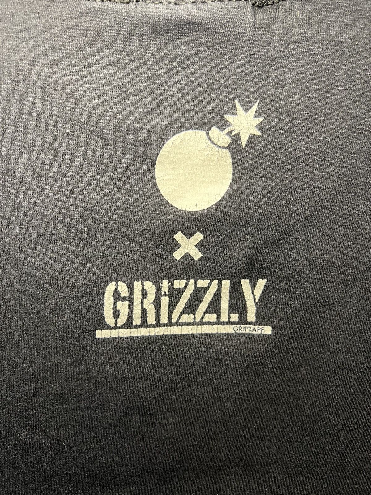 The Hundreds Vintage The Hundreds X Grizzly grip tape old horror t-shirt Size US S / EU 44-46 / 1 - 7 Thumbnail