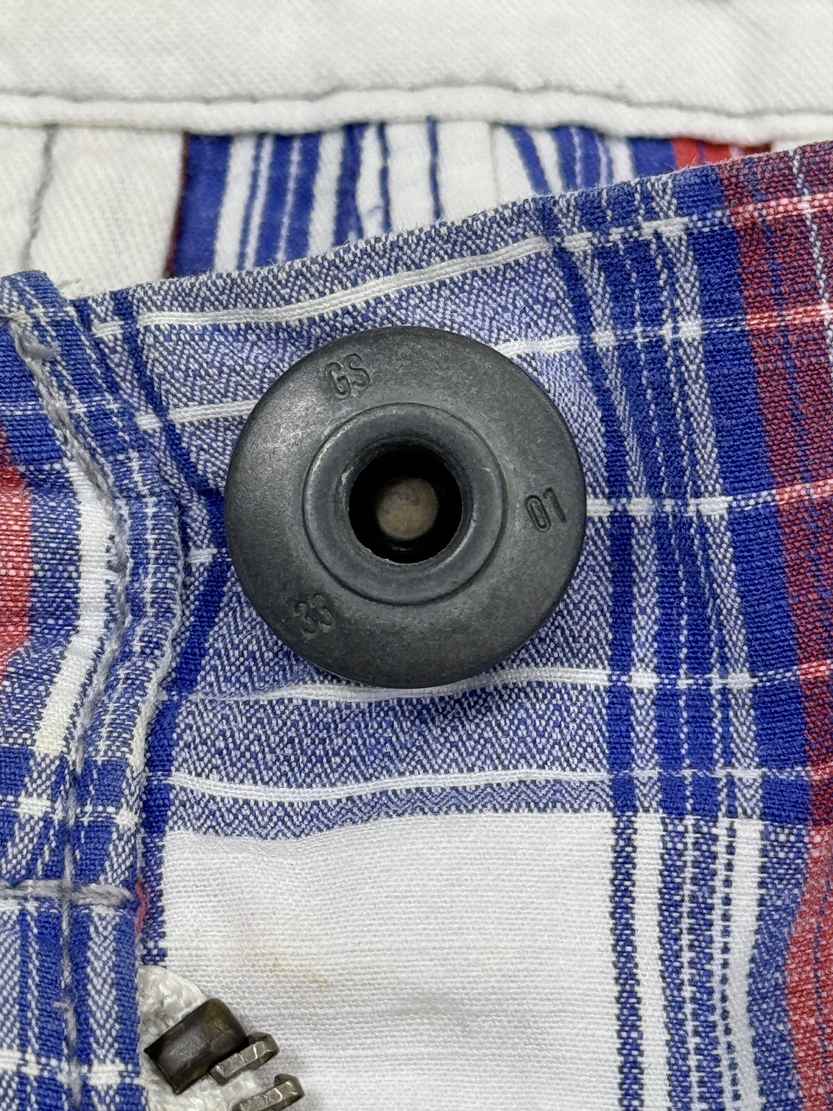 G-Star G-Star Raw Cargo Shorts Multicolor Check Size US 31 - 7 Thumbnail