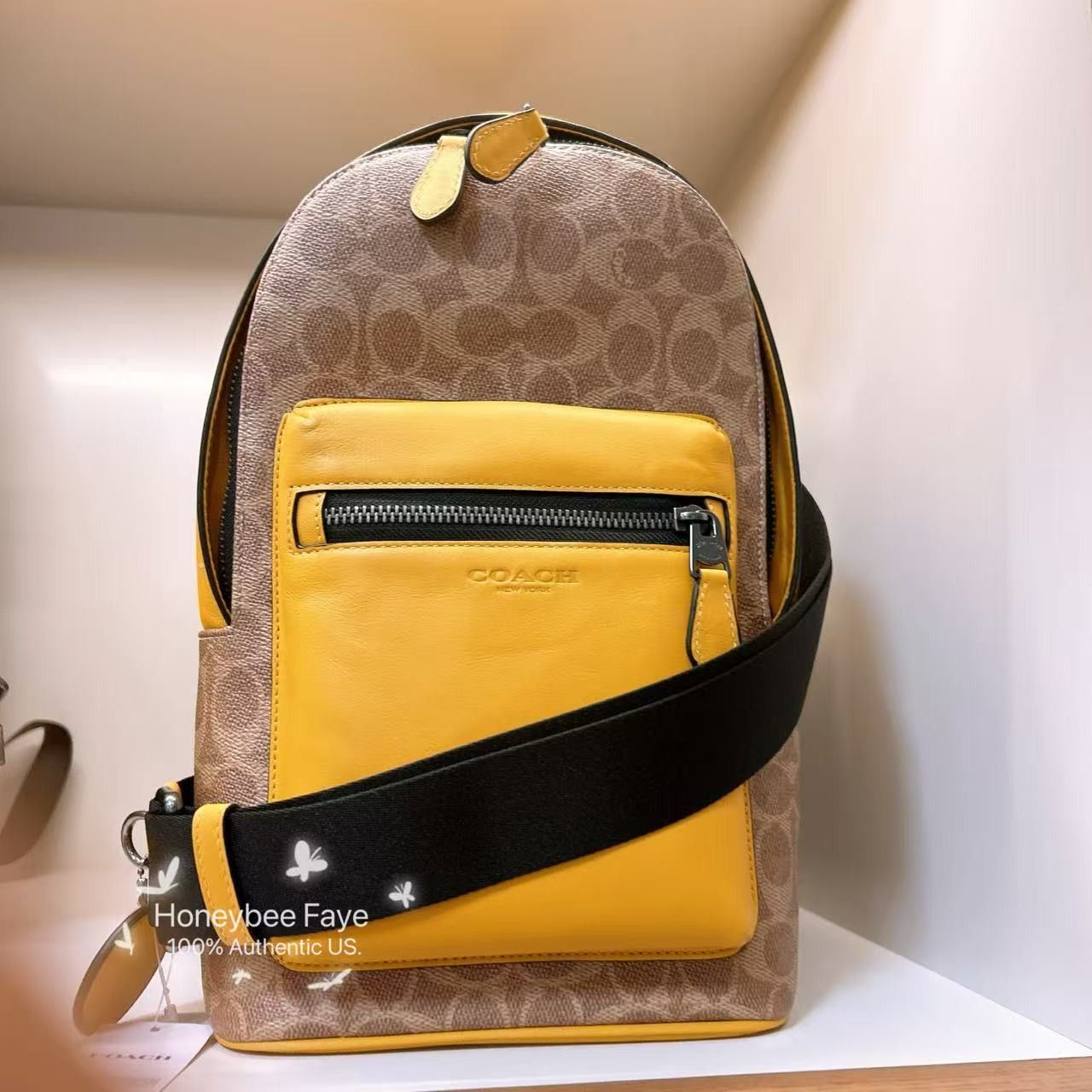 Coach West Pack In Colorblock Signature Canvas CAX45 Size ONE SIZE - 1 Thumbnail